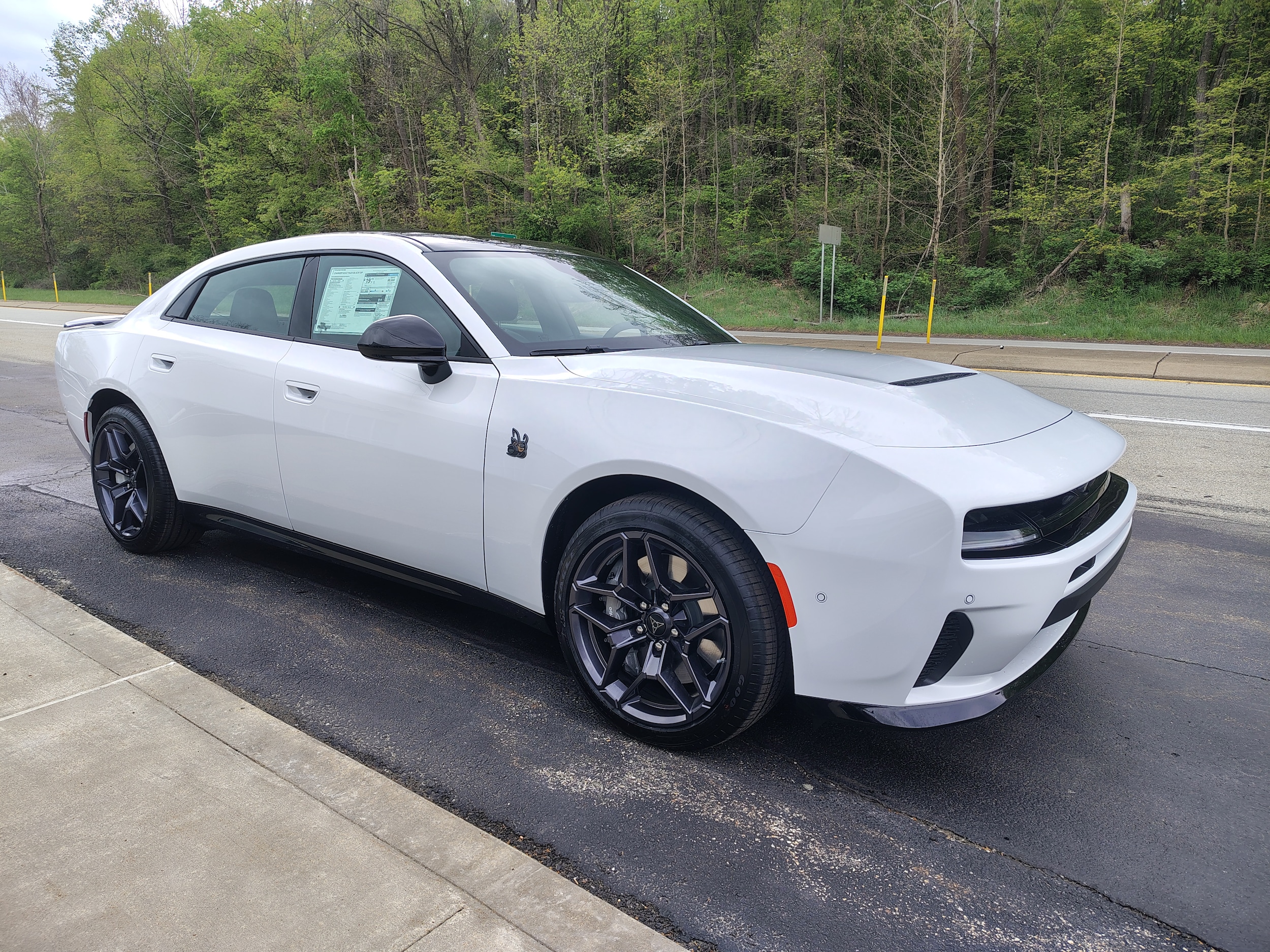 2026 Dodge Charger SCAT PACK 4-DOOR AWD White Knuckle at Solomon CJD Brownsville