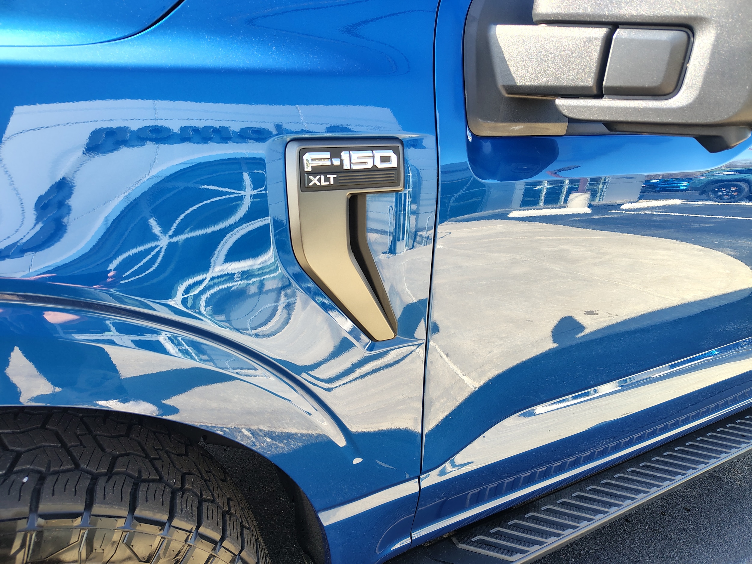 2022 Ford F-150 XLT Blue at Solomon CJD Carmichaels