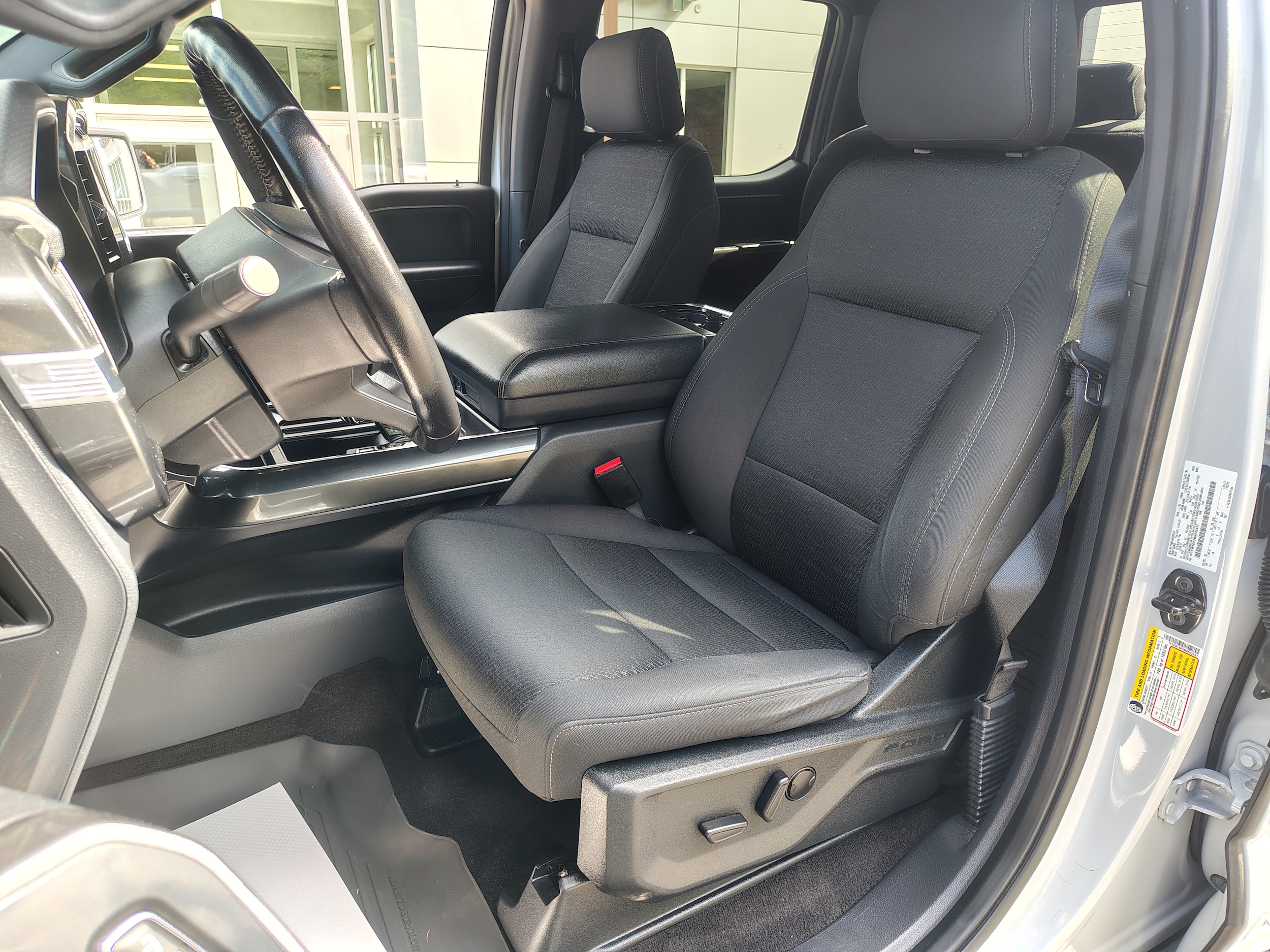 2021 Ford F-150 XLT White at Solomon CJD Carmichaels