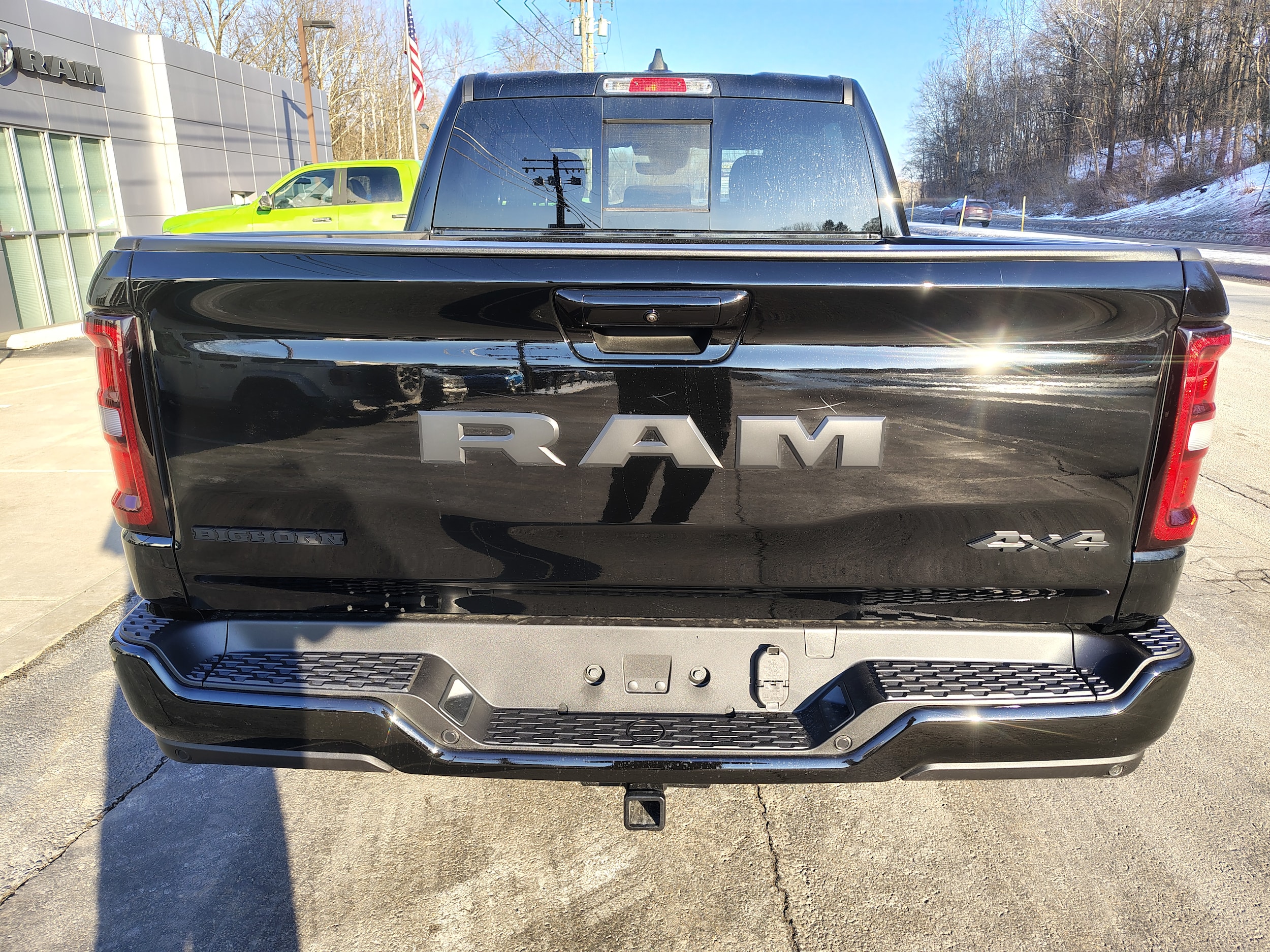 2026 Ram 1500 BIG HORN CREW CAB 4X4 5'7 BOX Diamond Black Crystal Pearlcoat at Solomon CJD Carmichaels