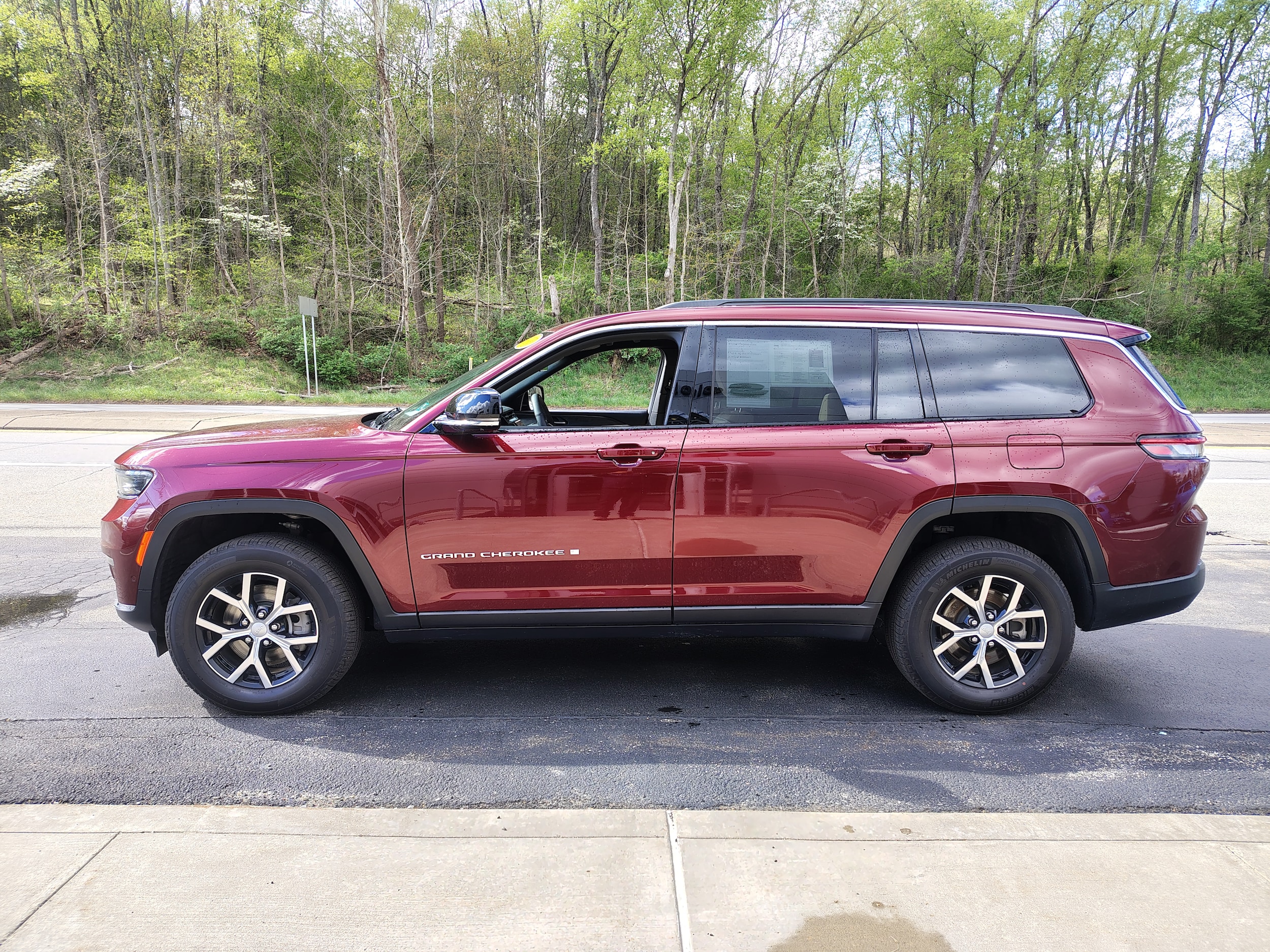 2025 Jeep Grand Cherokee L Limited Velvet Red Pearlcoat at Solomon CJD Carmichaels