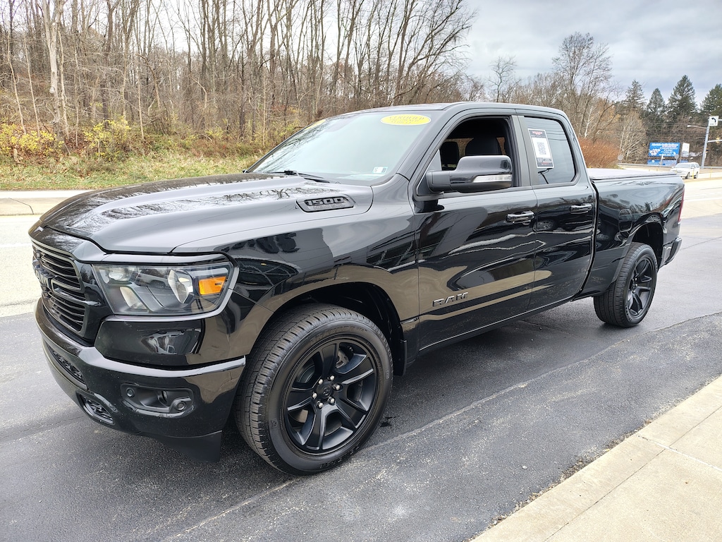 Used 2020 Ram 1500 Big Horn Big Horn 4x4 Quad Cab 64 Box