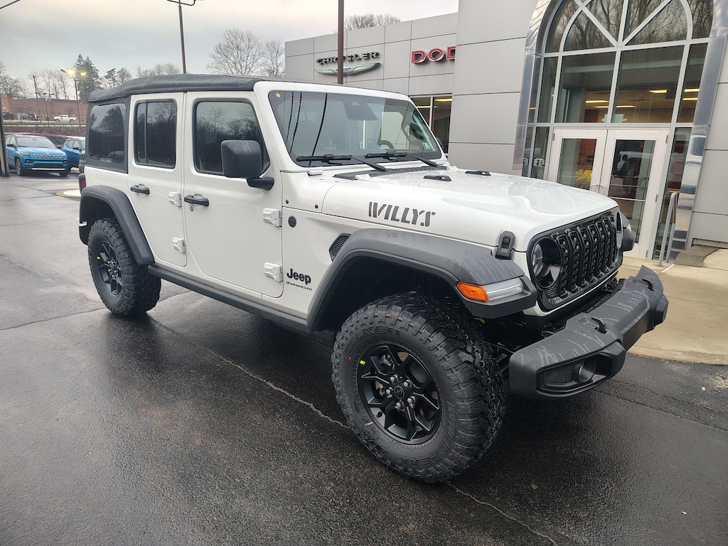New 2026 Jeep Wrangler 4-DOOR WILLYS Sport Utility
