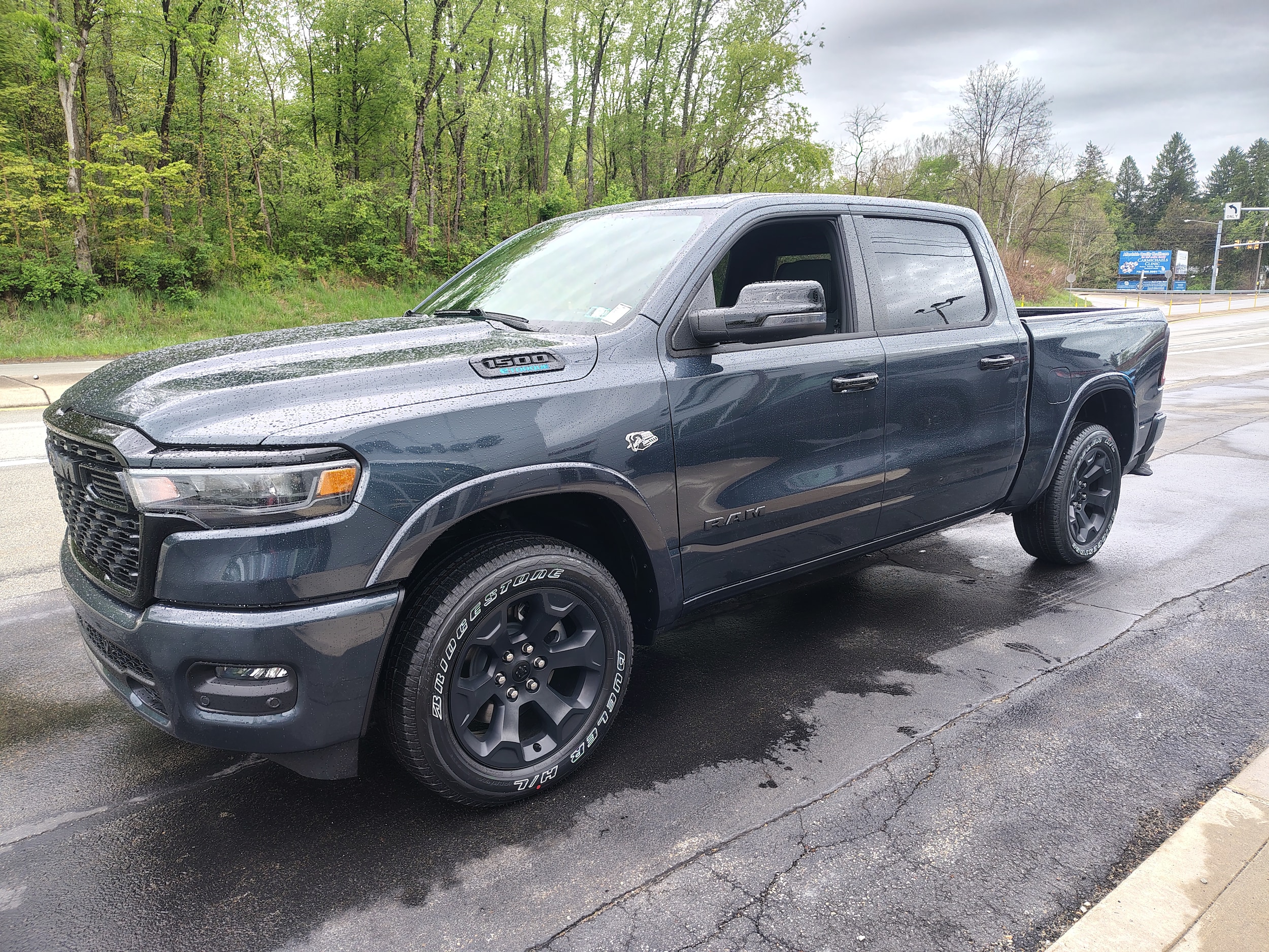 2026 Ram 1500 BIG HORN CREW CAB 4X4 5'7 BOX Forged Blue at Solomon CJD Carmichaels