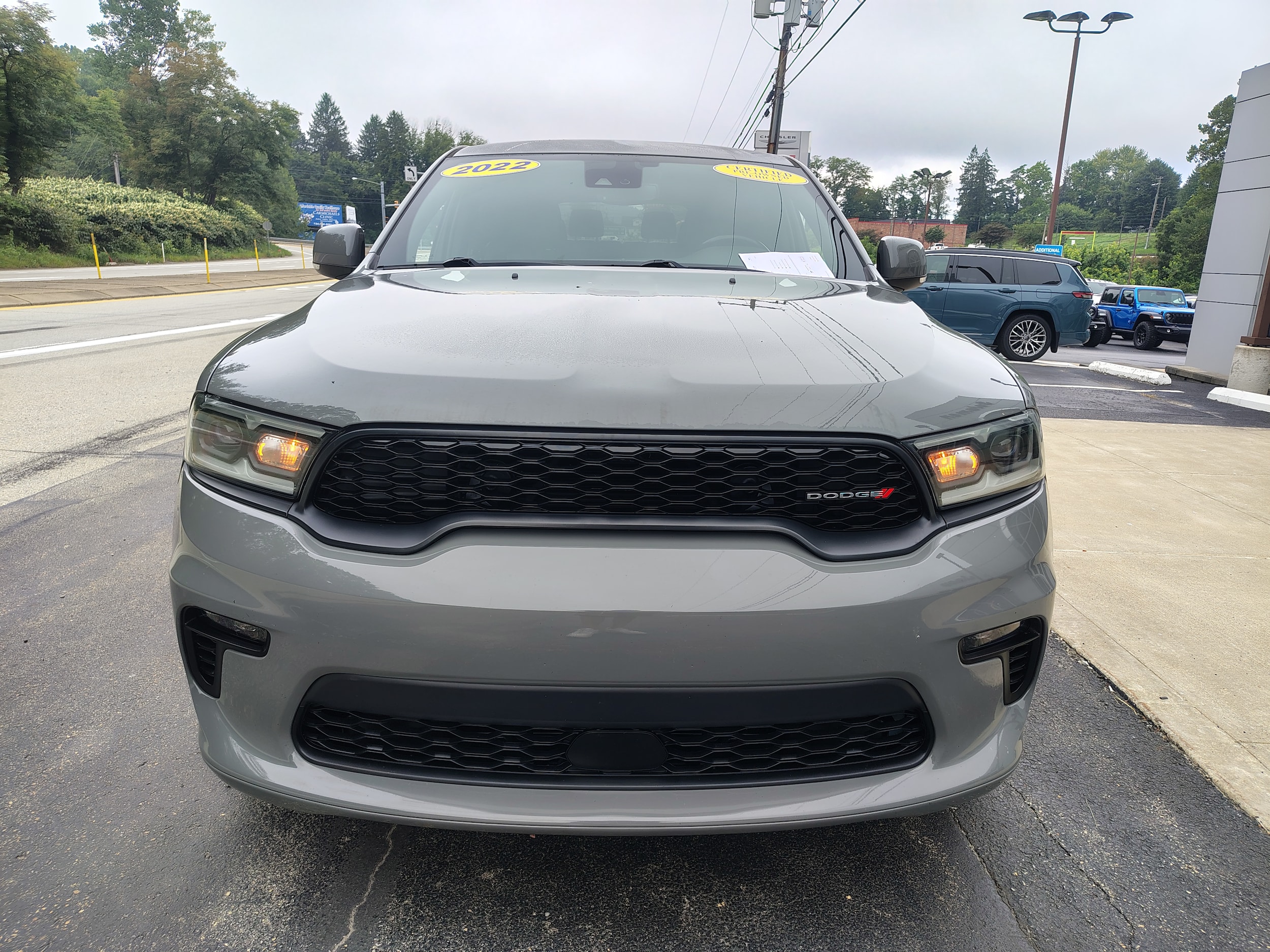2022 Dodge Durango GT Plus Destroyer Gray Clearcoat at Solomon CJD Carmichaels