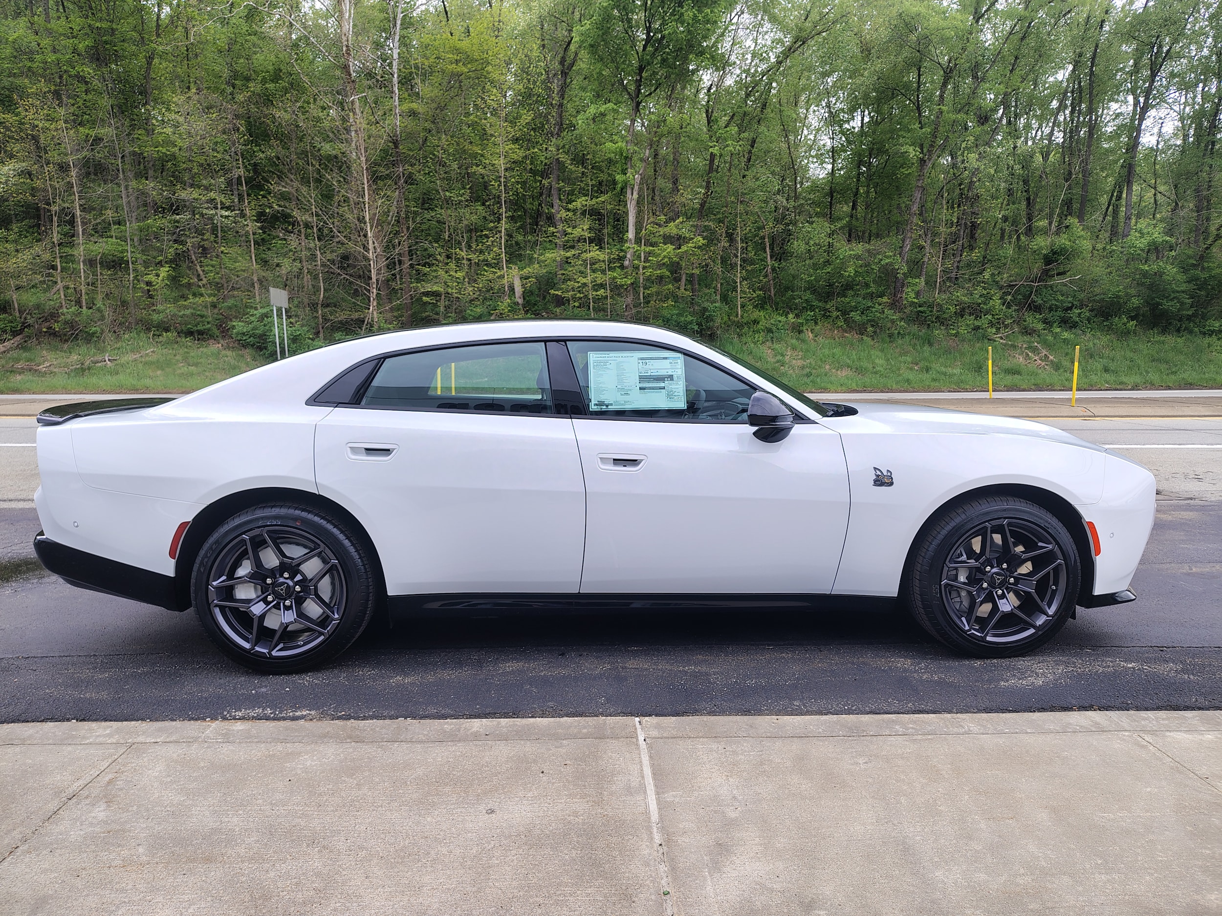 2026 Dodge Charger SCAT PACK 4-DOOR AWD White Knuckle at Solomon CJD Brownsville
