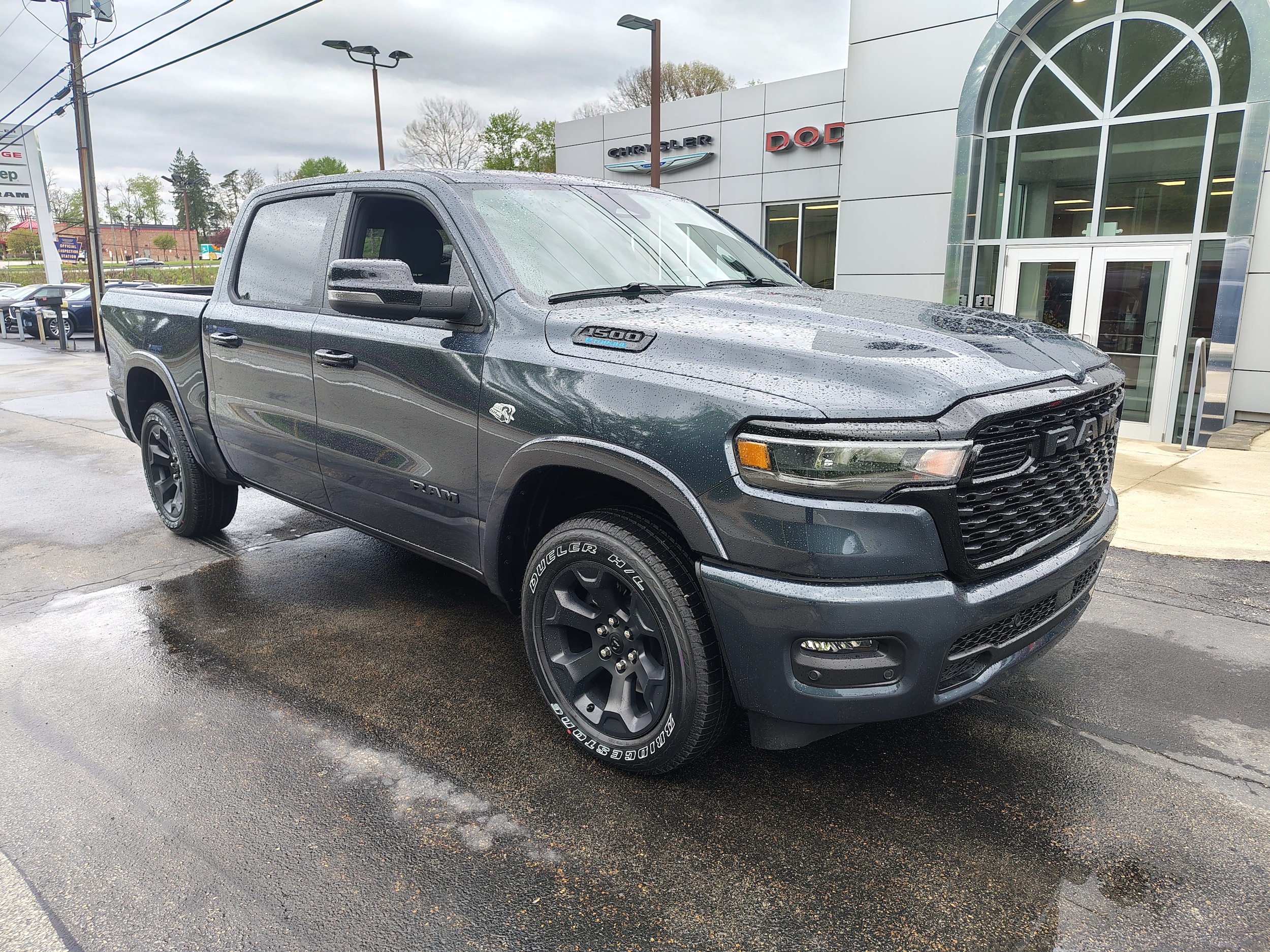 2026 Ram 1500 BIG HORN CREW CAB 4X4 5'7 BOX Forged Blue at Solomon CJD Carmichaels