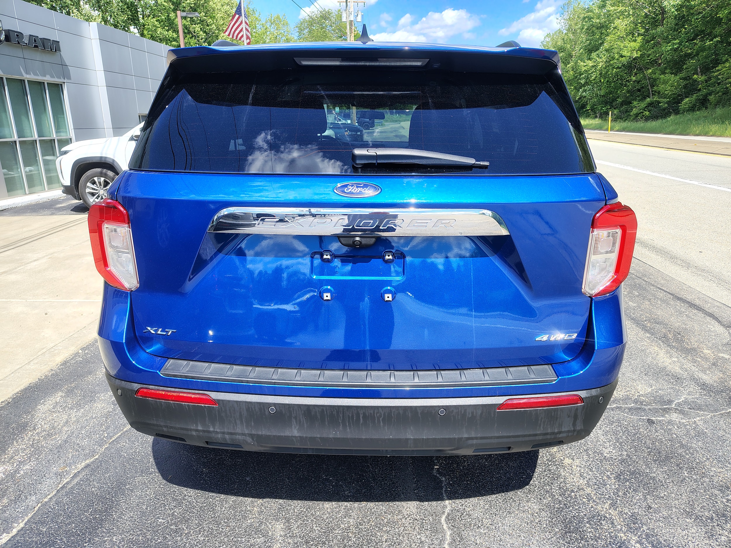 2021 Ford Explorer XLT Blue at Solomon CJD Brownsville