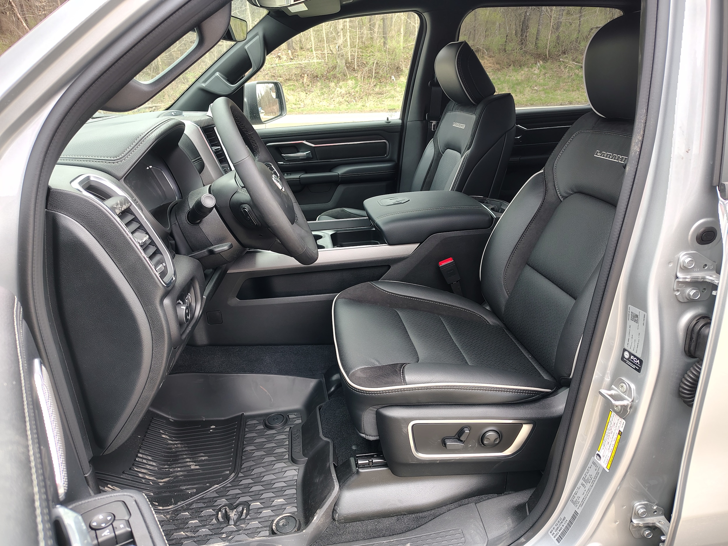 2026 Ram 1500 LARAMIE CREW CAB 4X4 5'7 BOX Silver Zynith at Solomon CJD Carmichaels
