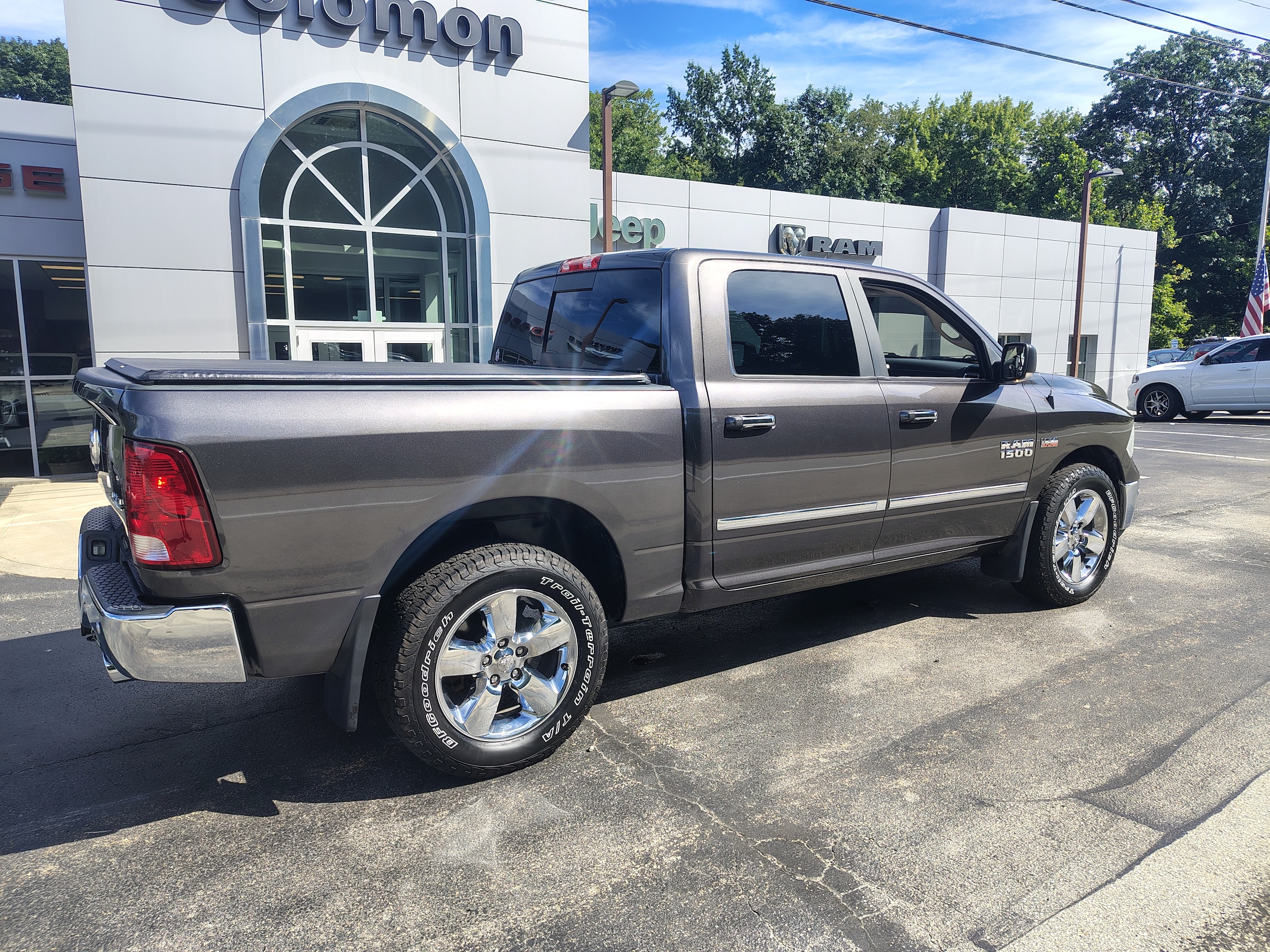 2018 Ram 1500 Big Horn Granite Crystal Metallic Clearcoat at Solomon CJD Carmichaels