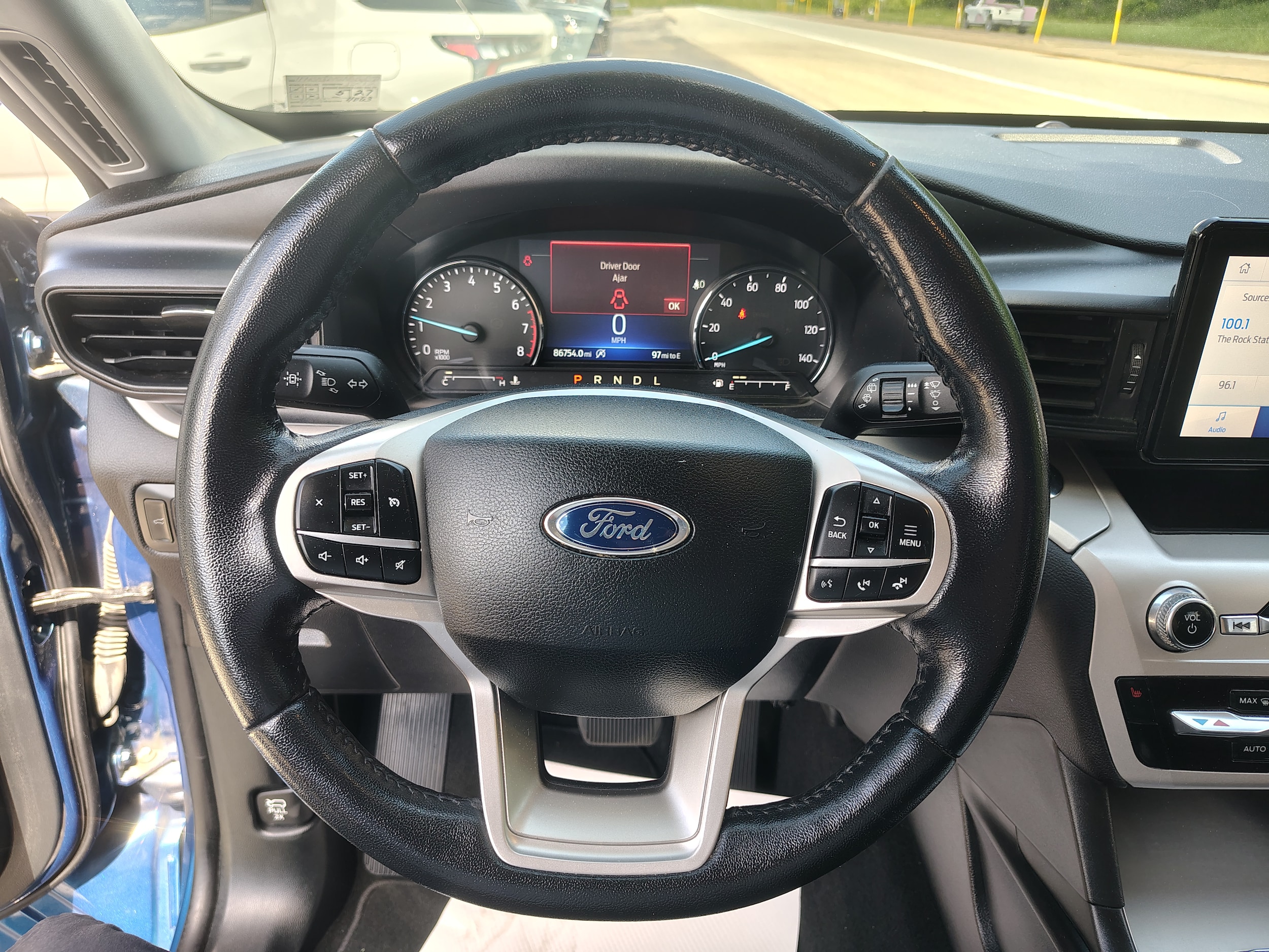 2021 Ford Explorer XLT Blue at Solomon CJD Brownsville