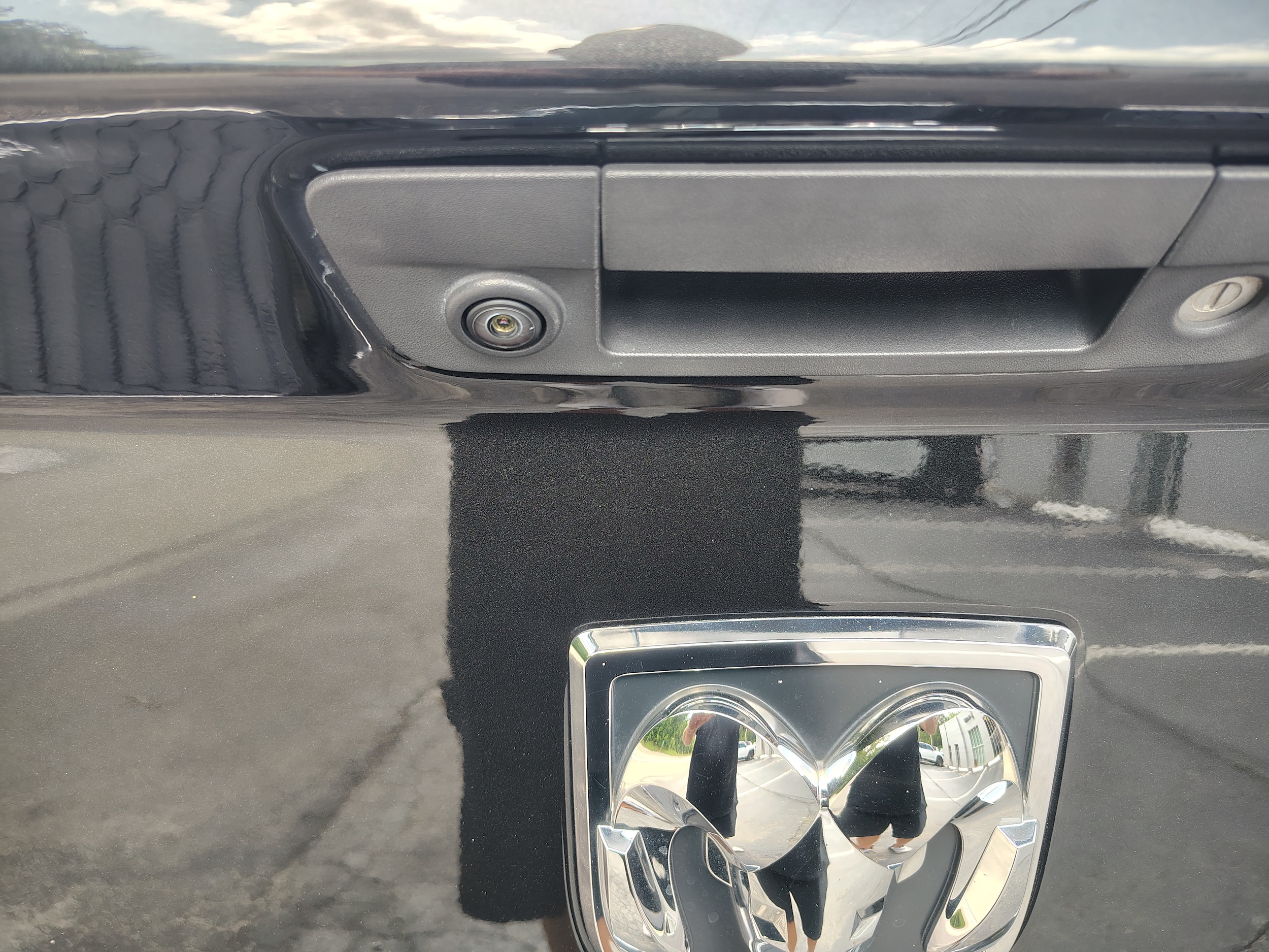 2017 Ram 1500 Big Horn Brilliant Black Crystal Pearlcoat at Solomon CJD Carmichaels