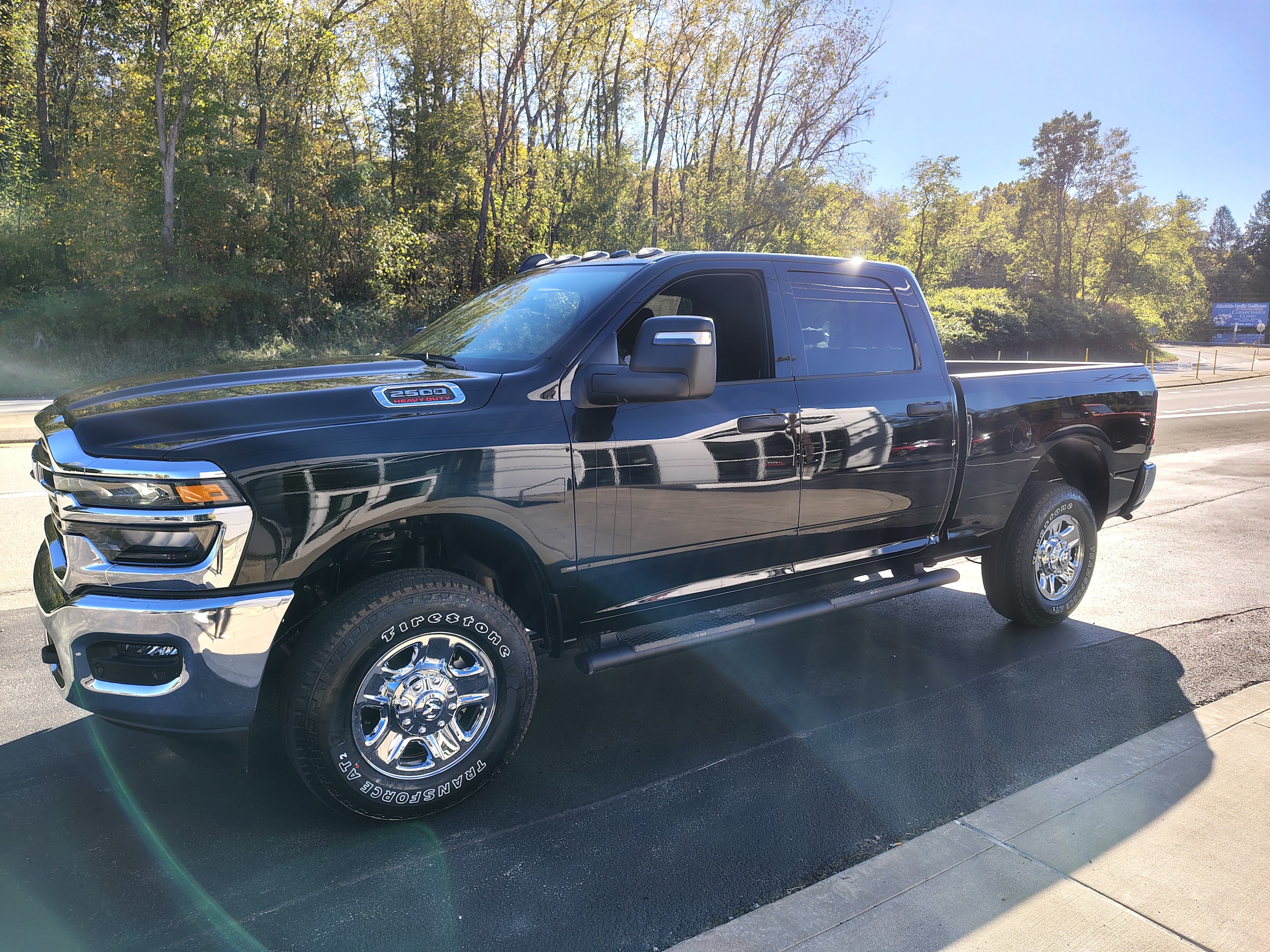 2026 Ram 2500 TRADESMAN CREW CAB 4X4 6'4 BOX Diamond Black Crystal Pearlcoat at Solomon CJD Carmichaels