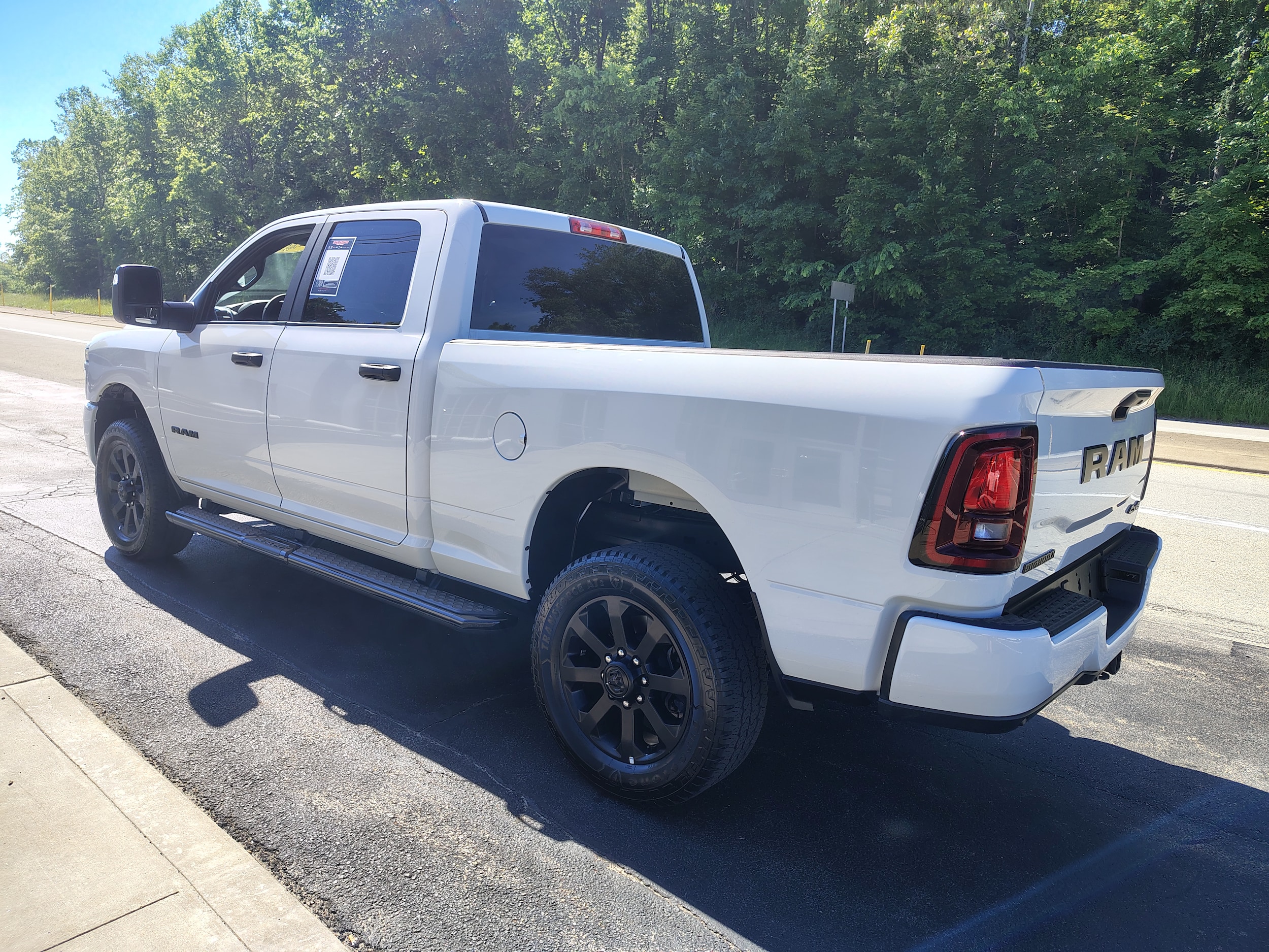 2025 Ram 2500 Big Horn Bright White Clearcoat at Solomon CJD Carmichaels