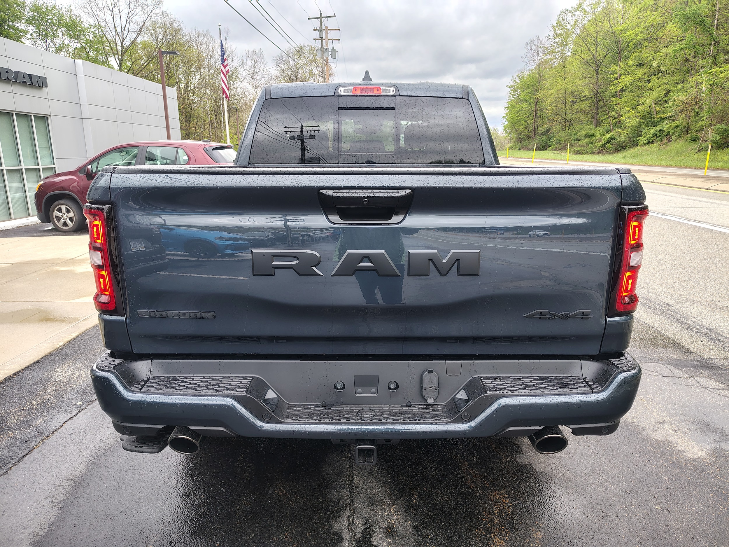 2026 Ram 1500 BIG HORN CREW CAB 4X4 5'7 BOX Forged Blue at Solomon CJD Carmichaels