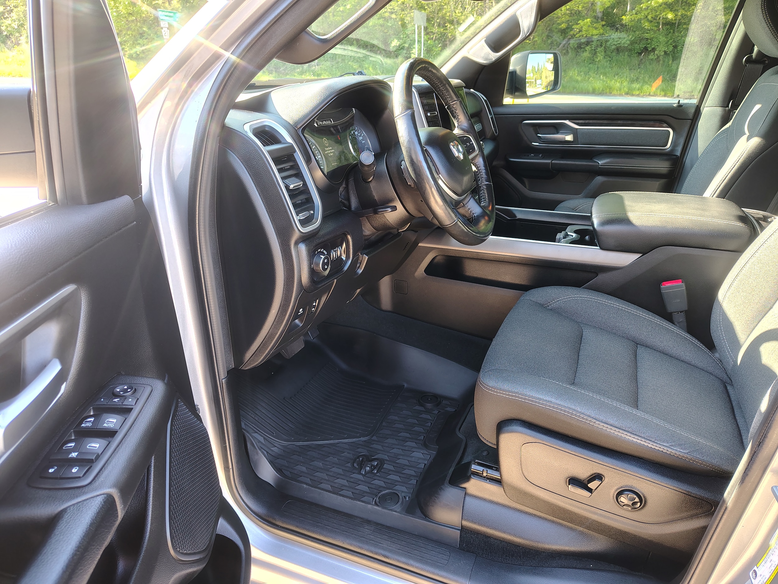 2019 Ram 1500 Big Horn/Lone Star Billet Silver Metallic Clearcoat at Solomon CJD Brownsville