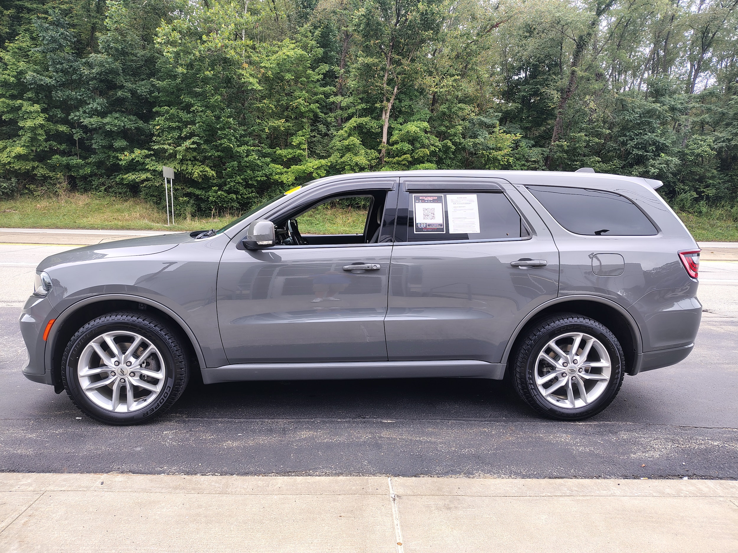 2022 Dodge Durango GT Plus Destroyer Gray Clearcoat at Solomon CJD Carmichaels