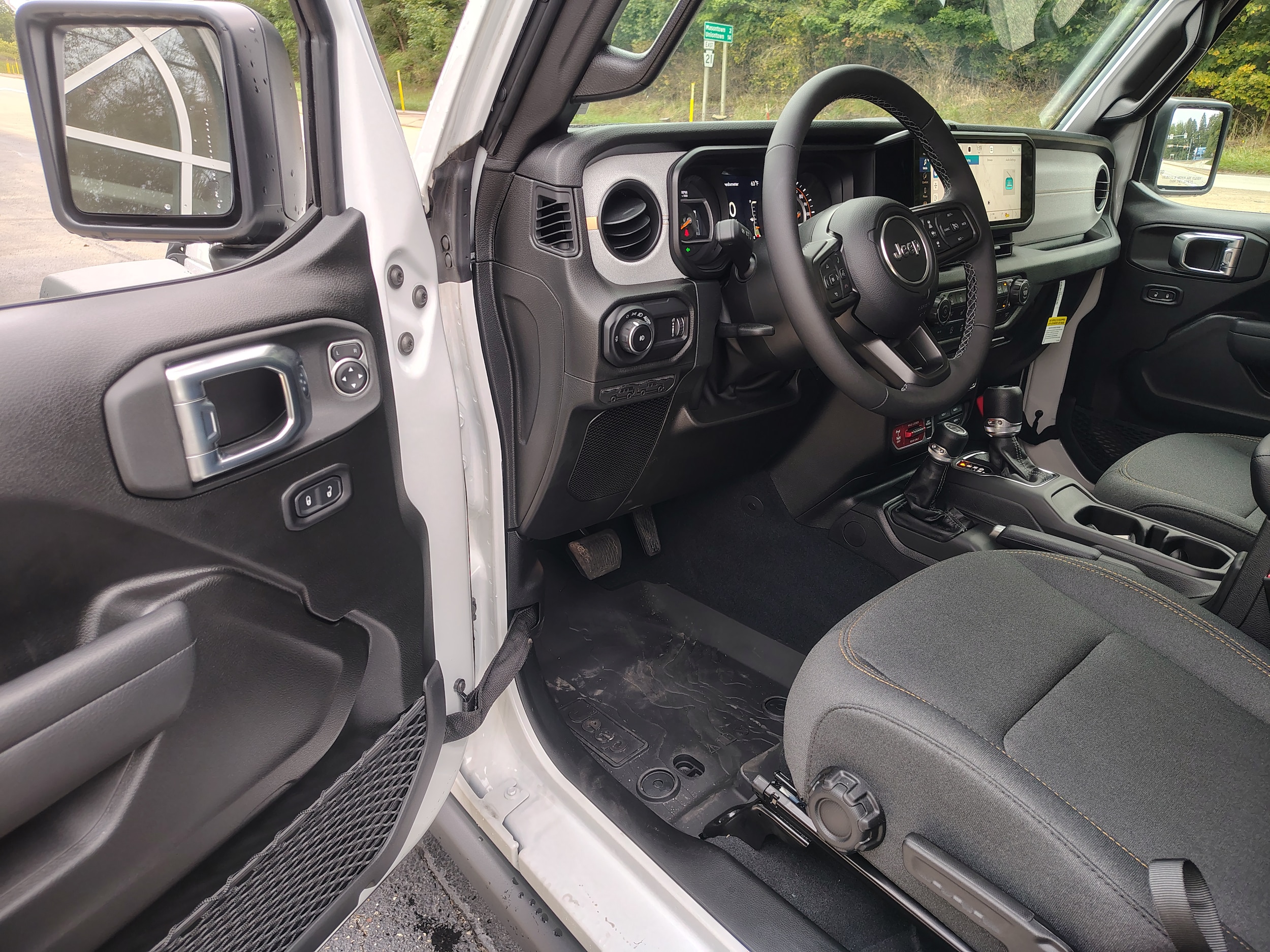 2026 Jeep Wrangler 2-DOOR WILLYS Bright White at Three Rivers CJD