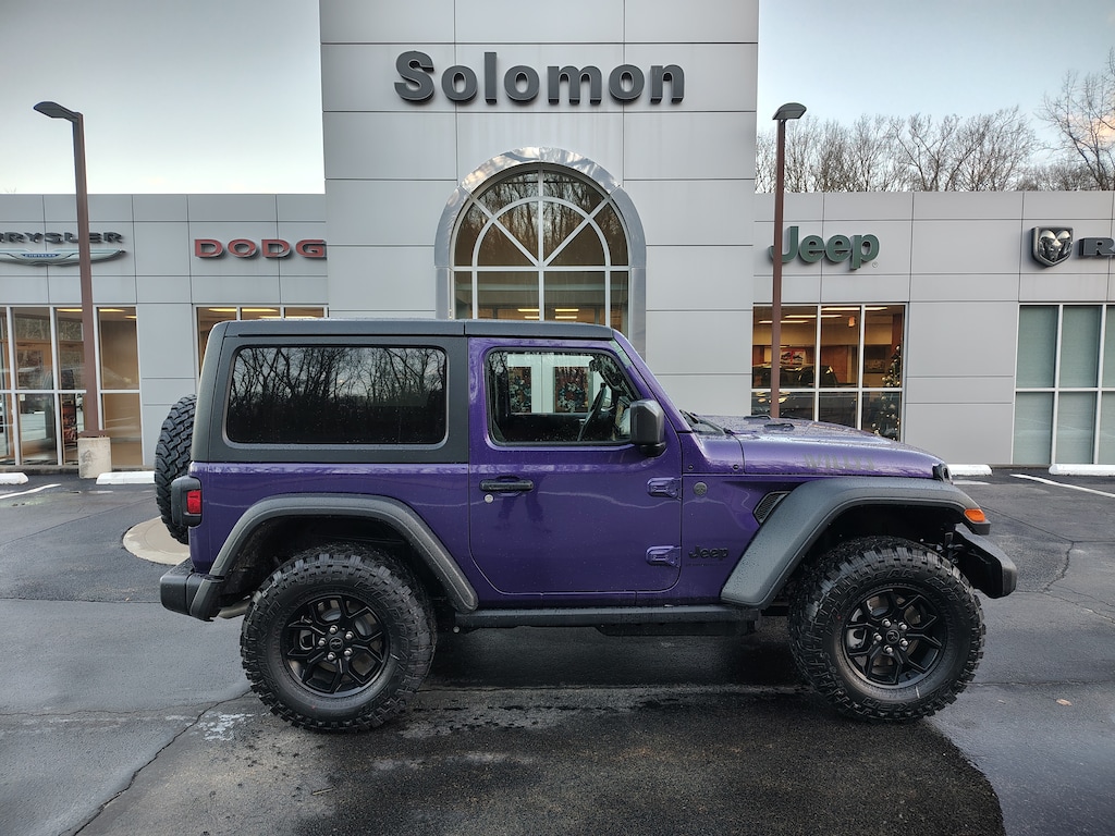 New 2026 Jeep Wrangler 2-DOOR WILLYS Sport Utility