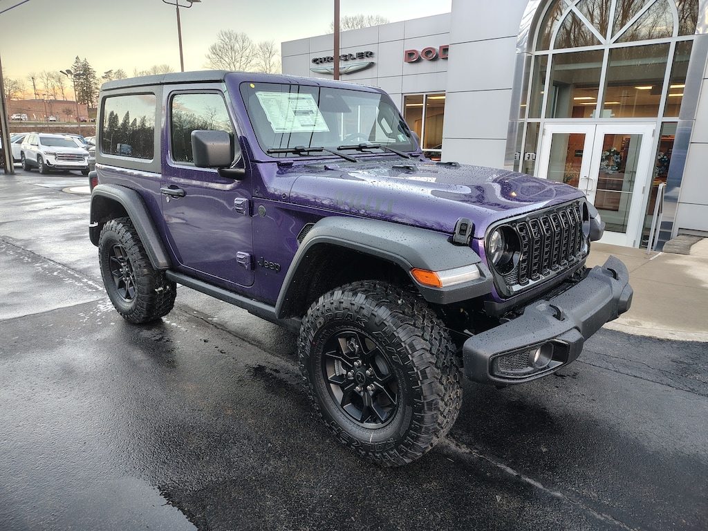 New 2026 Jeep Wrangler 2-DOOR WILLYS Sport Utility