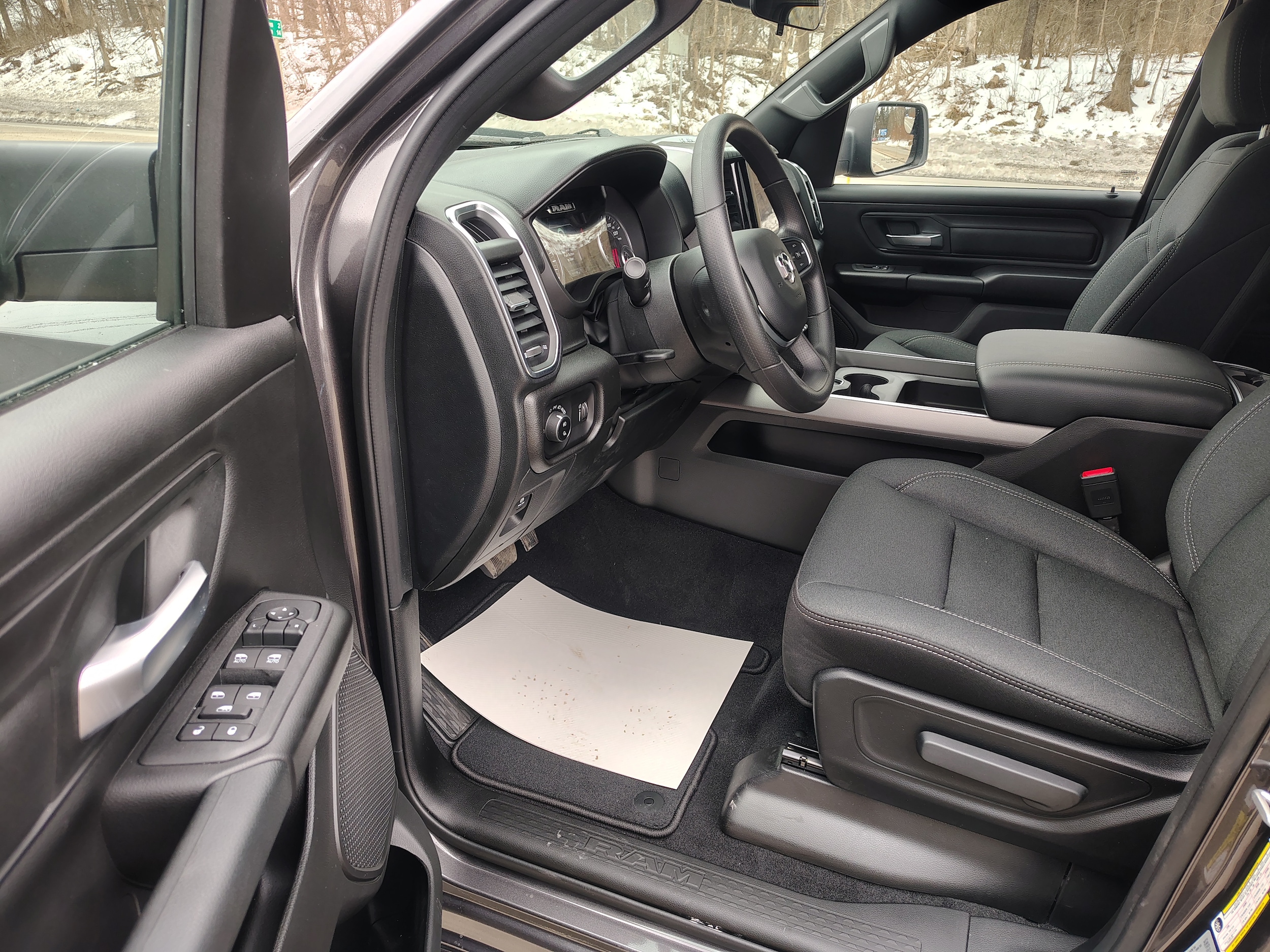 2026 Ram 1500 EXPRESS CREW CAB 4X4 5'7 BOX Granite Crystal at Solomon CJD Carmichaels
