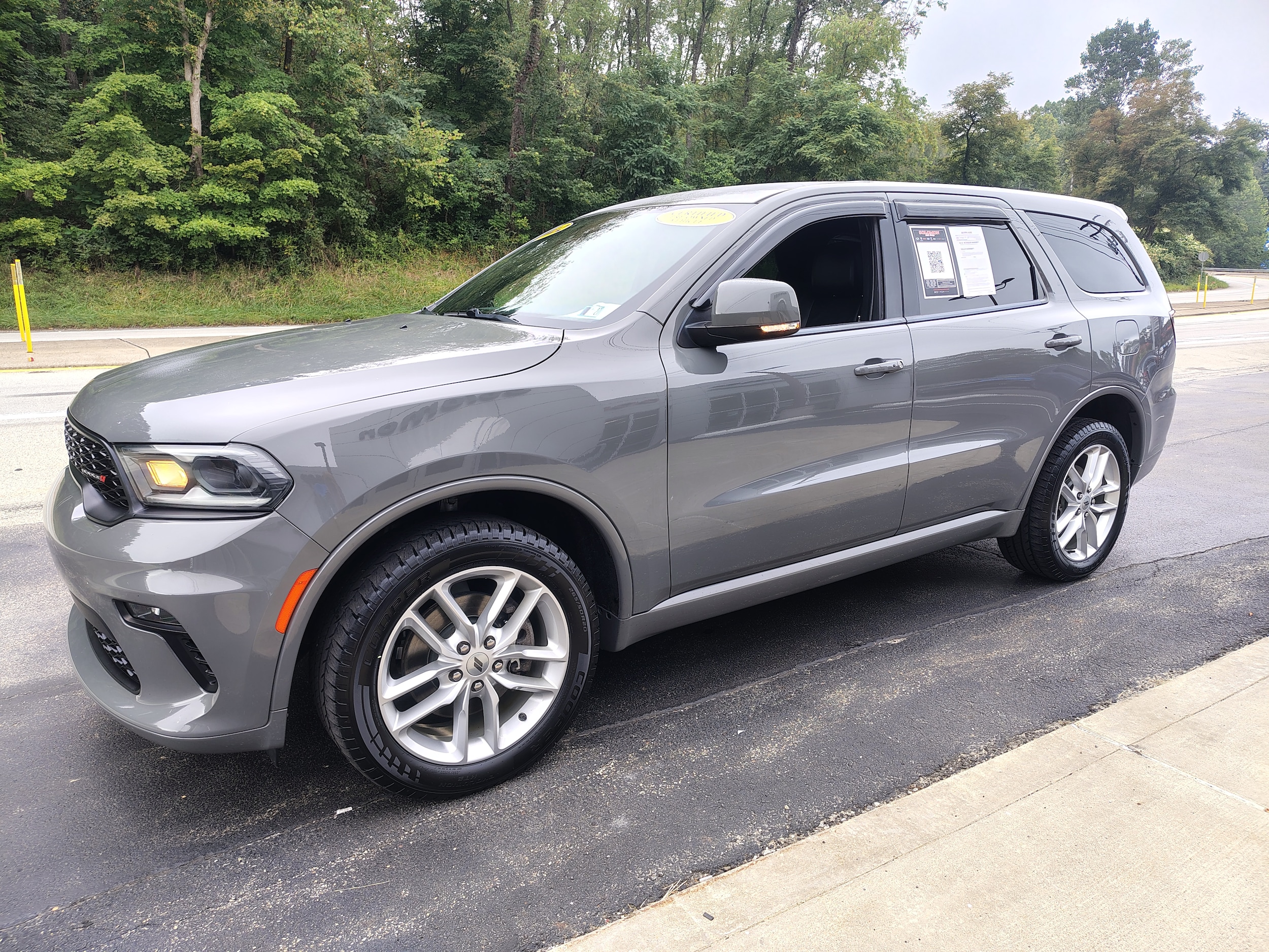 2022 Dodge Durango GT Plus Destroyer Gray Clearcoat at Solomon CJD Carmichaels