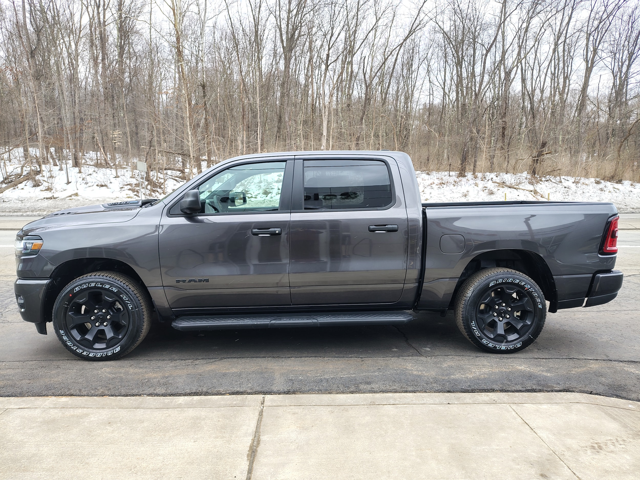 2026 Ram 1500 EXPRESS CREW CAB 4X4 5'7 BOX Granite Crystal at Solomon CJD Carmichaels