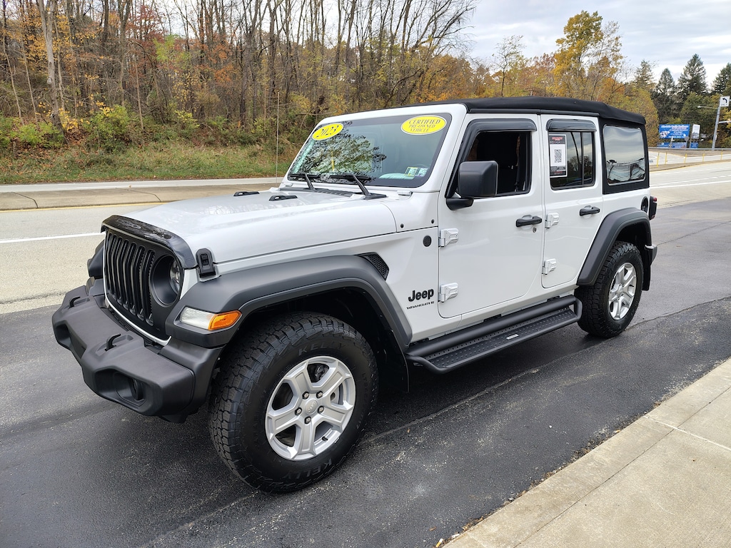Used 2023 Jeep Wrangler Sport S Sport S 4x4
