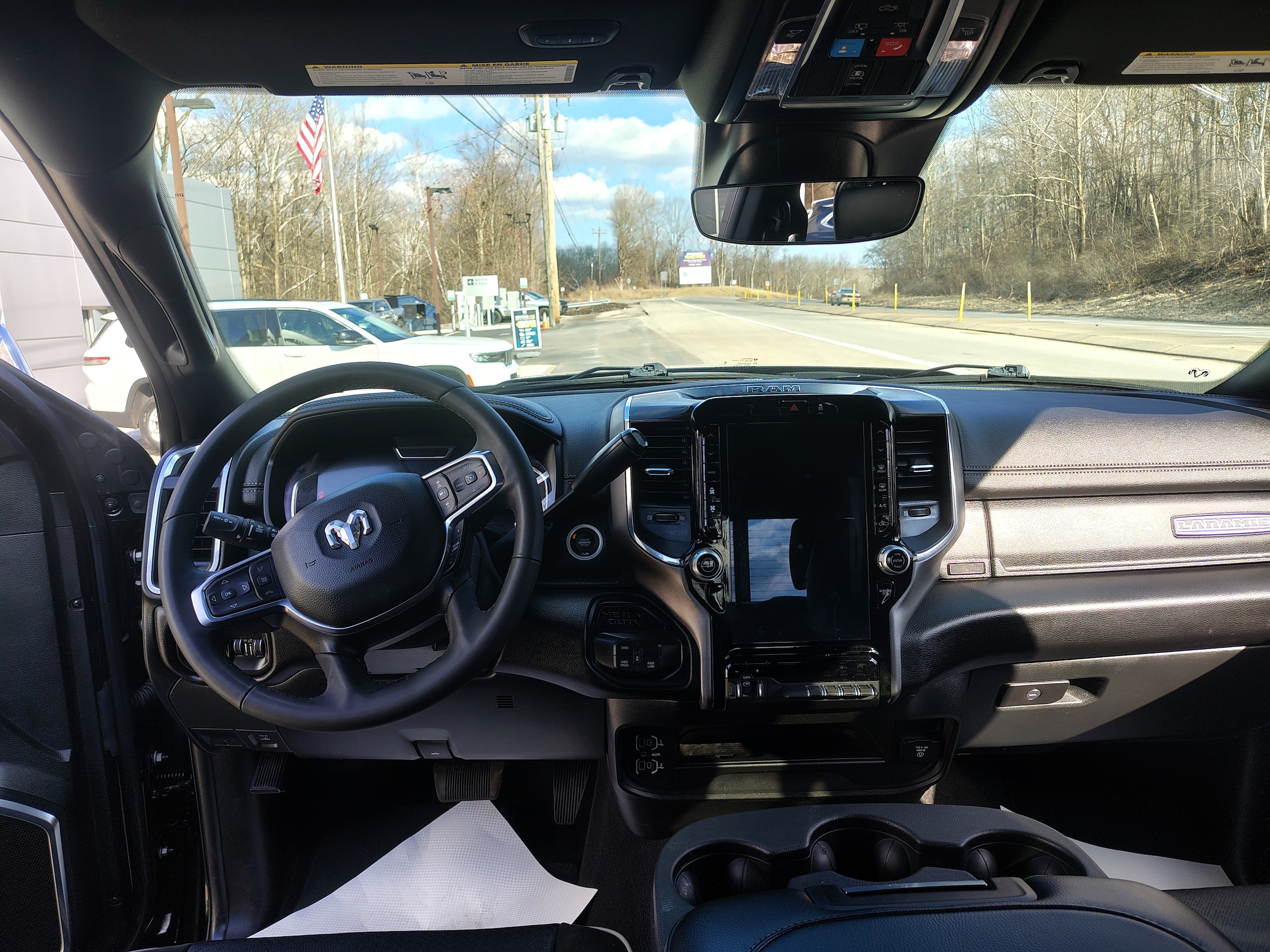 2026 Ram 2500 Laramie Diamond Black Crystal Pearlcoat at Solomon CJD Carmichaels