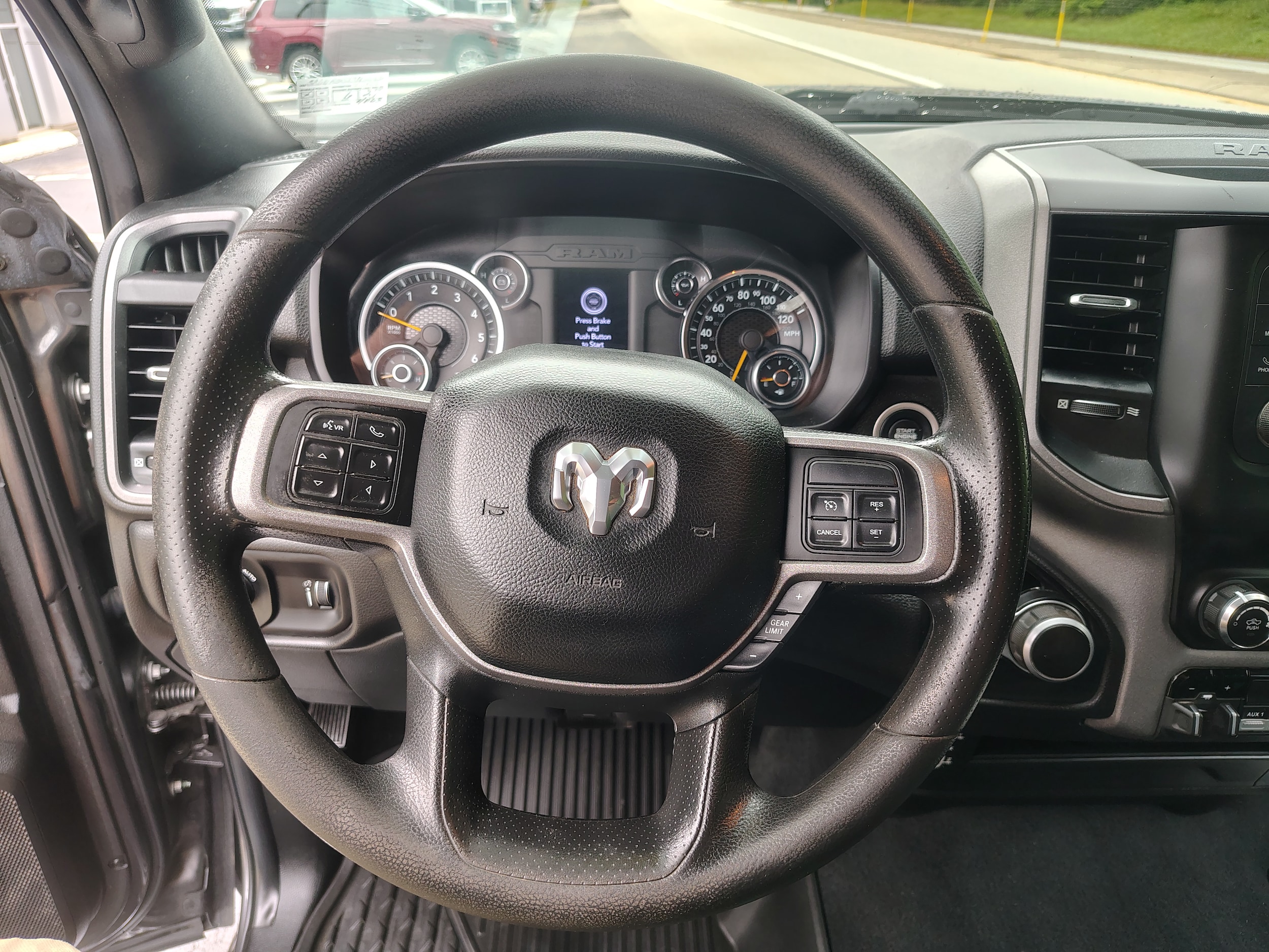 2022 Ram 2500 Tradesman Granite Crystal Metallic Clearcoat at Solomon CJD Brownsville