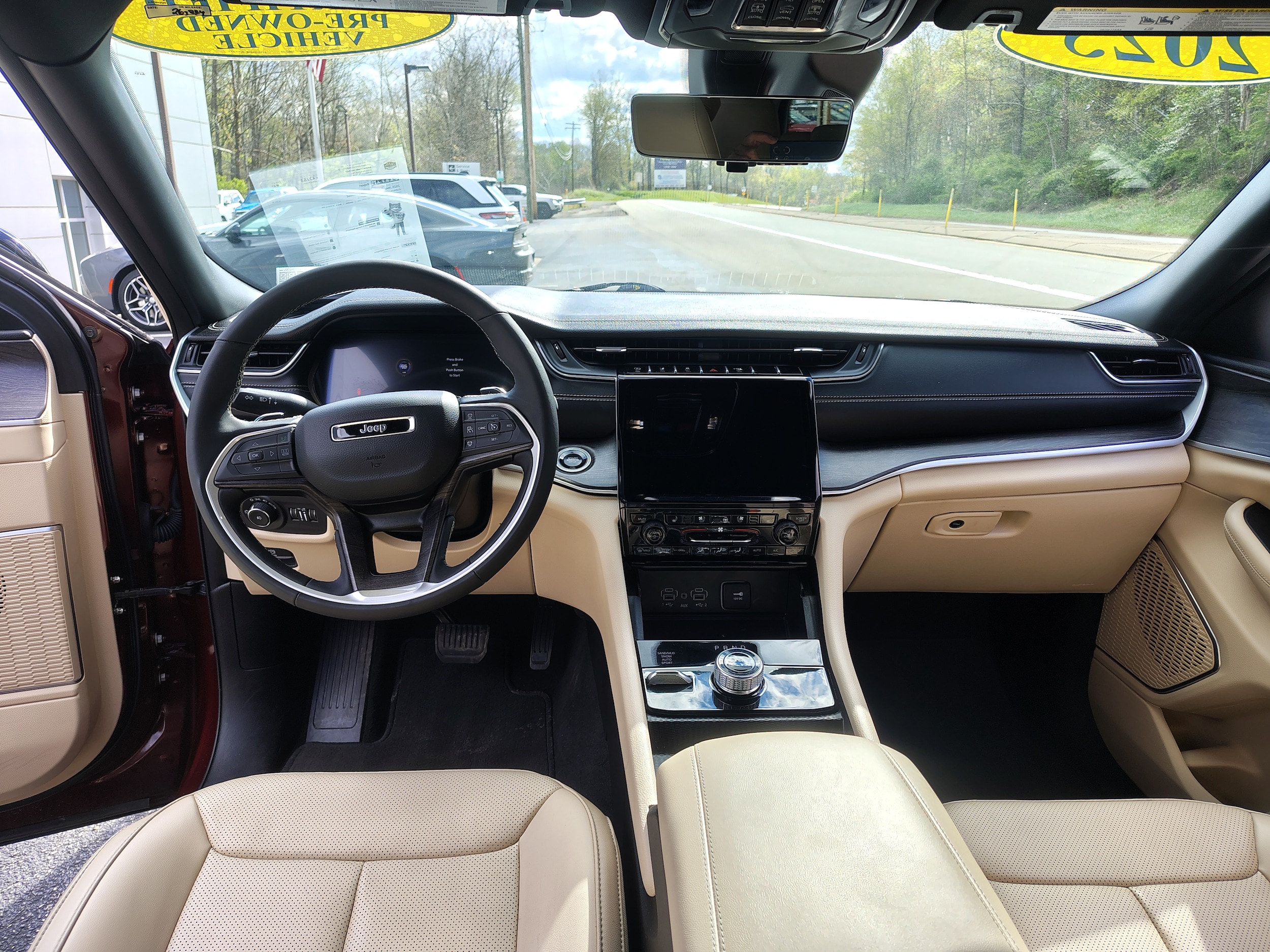 2025 Jeep Grand Cherokee L Limited Velvet Red Pearlcoat at Solomon CJD Carmichaels
