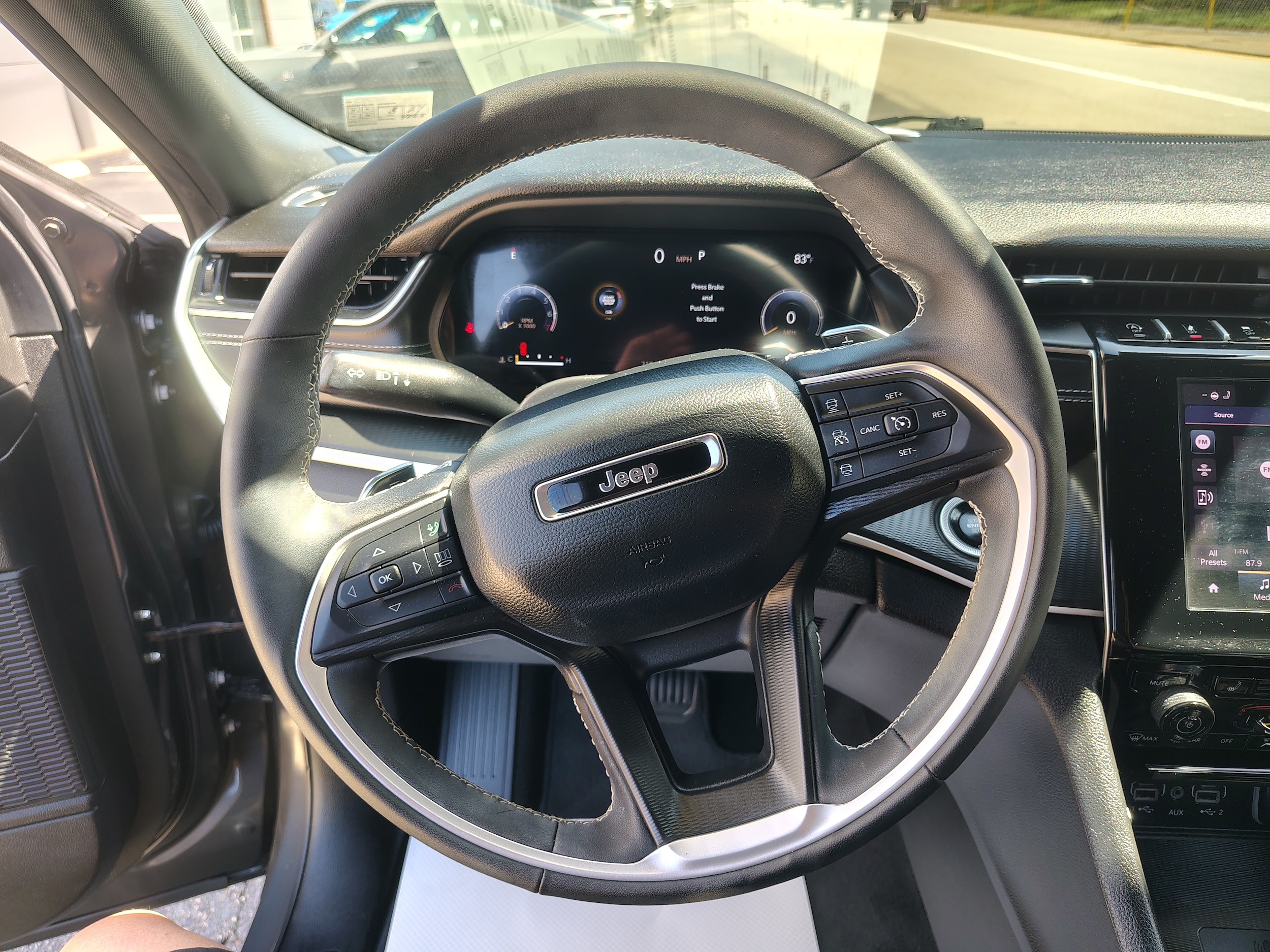 2025 Jeep Grand Cherokee Altitude X Baltic Gray Metallic Clearcoat at Solomon CJD Carmichaels