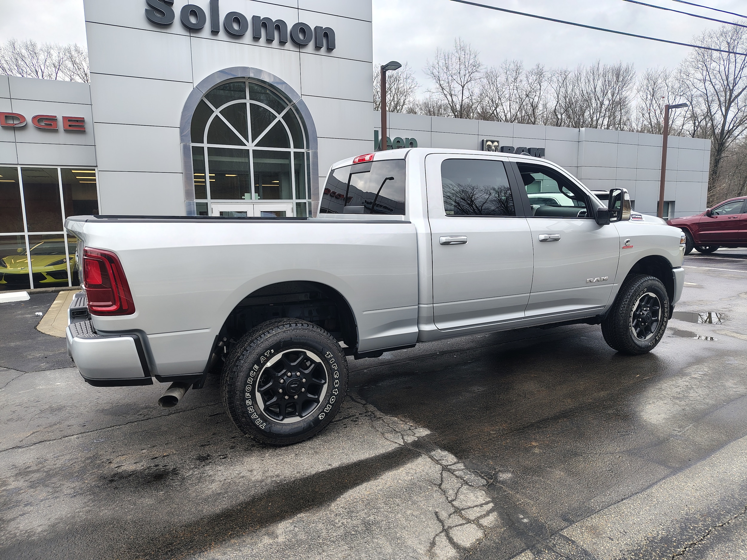 2026 Ram 2500 Laramie Silver Zynith at Solomon CJD Carmichaels