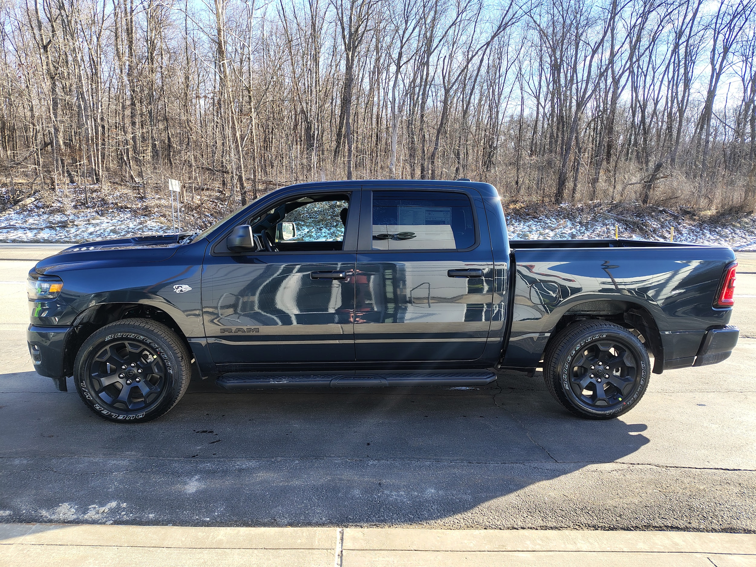2026 Ram 1500 EXPRESS CREW CAB 4X4 5'7 BOX Forged Blue at Solomon CJD Carmichaels