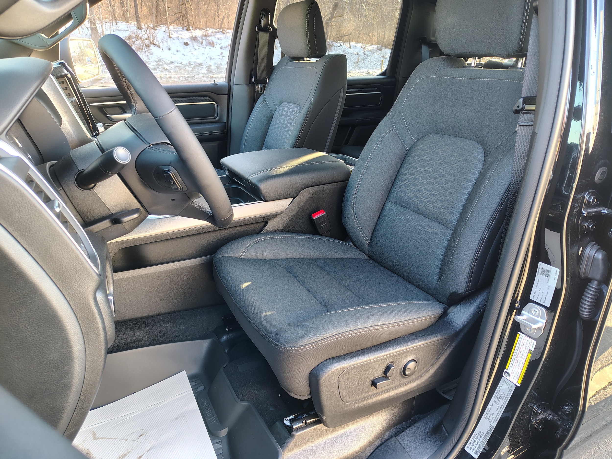 2026 Ram 1500 BIG HORN CREW CAB 4X4 5'7 BOX Diamond Black Crystal Pearlcoat at Solomon CJD Carmichaels
