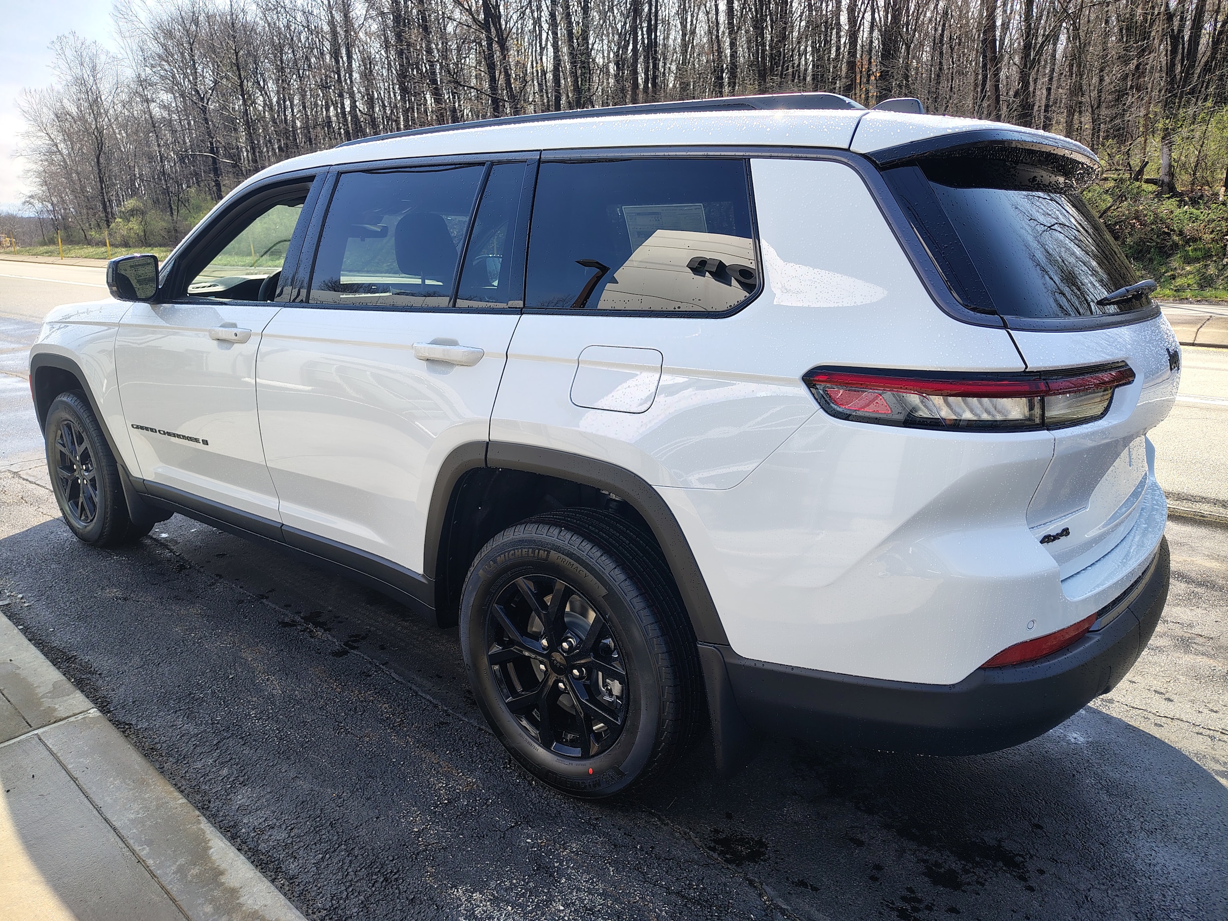 2026 Jeep Grand Cherokee L LAREDO ALTITUDE 4X4 Bright White at Three Rivers CJD