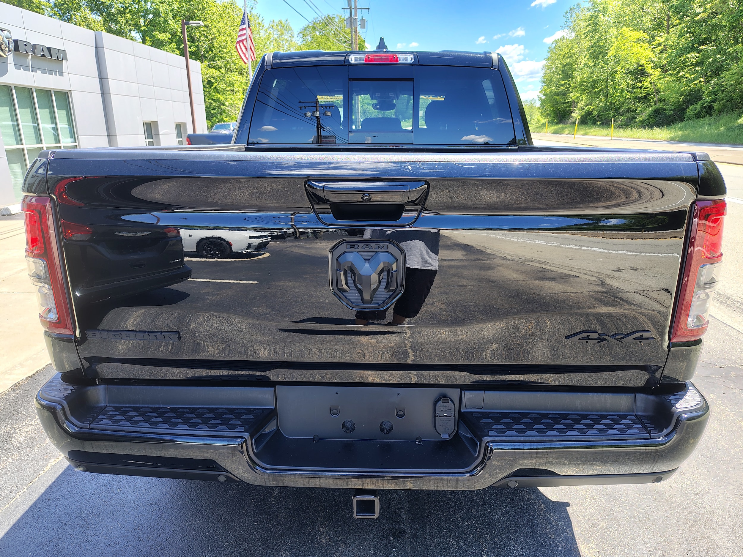 2023 Ram 1500 Big Horn Diamond Black Crystal Pearlcoat at Solomon CJD Brownsville