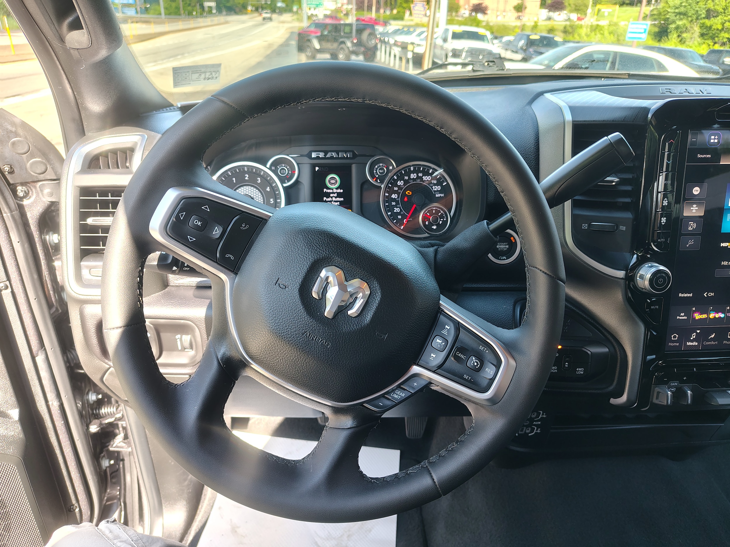 2025 Ram 2500 Big Horn Granite Crystal Metallic Clearcoat at Solomon CJD Carmichaels