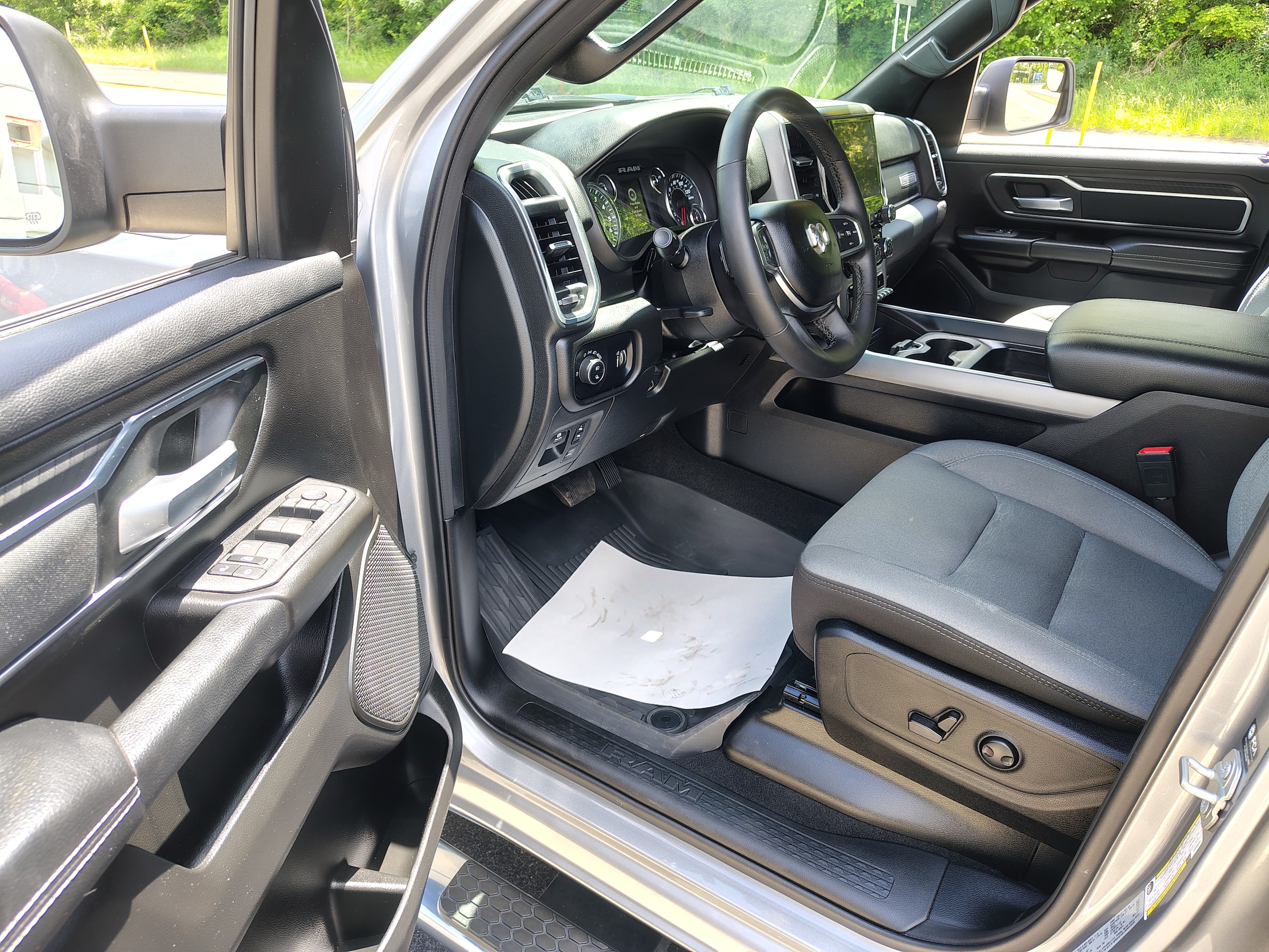2025 Ram 1500 Big Horn Billet Silver Metallic Clearcoat at Solomon CJD Carmichaels