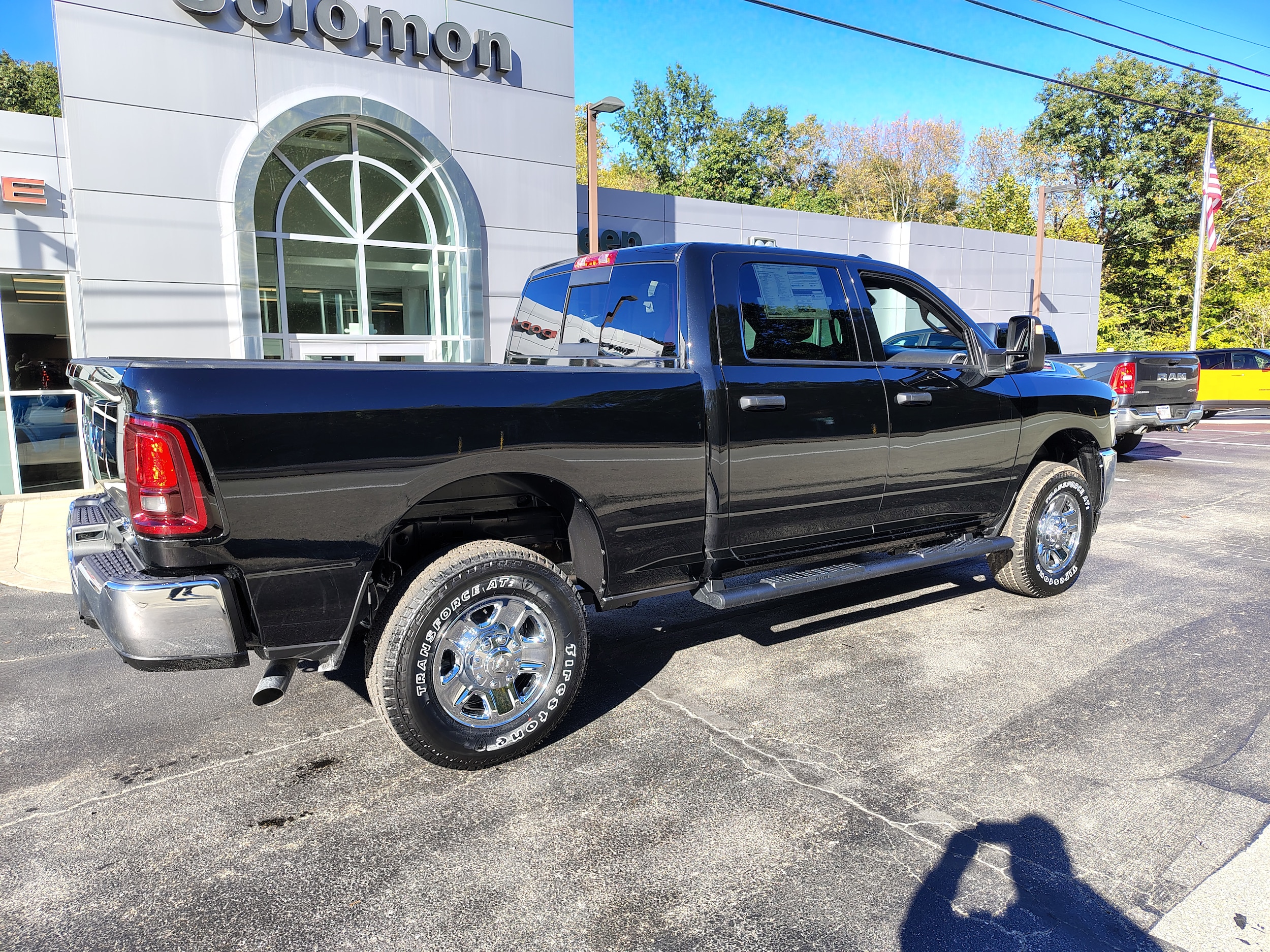 2026 Ram 2500 TRADESMAN CREW CAB 4X4 6'4 BOX Diamond Black Crystal Pearlcoat at Solomon CJD Carmichaels