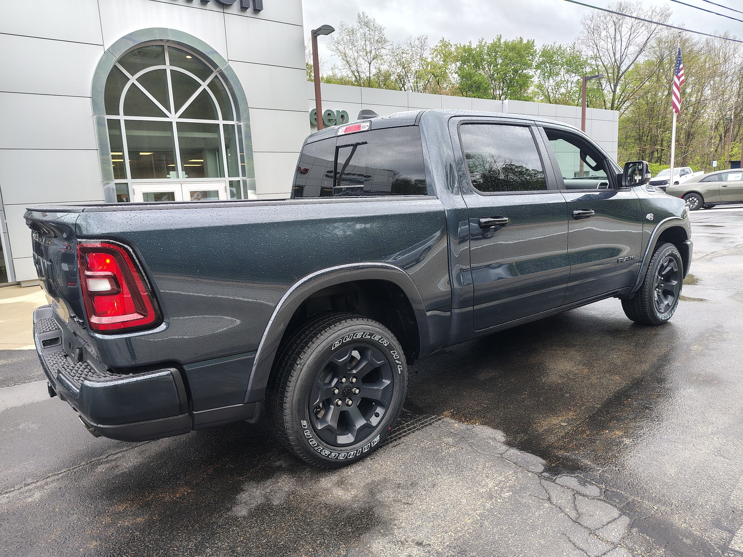 2026 Ram 1500 BIG HORN CREW CAB 4X4 5'7 BOX Forged Blue at Solomon CJD Carmichaels