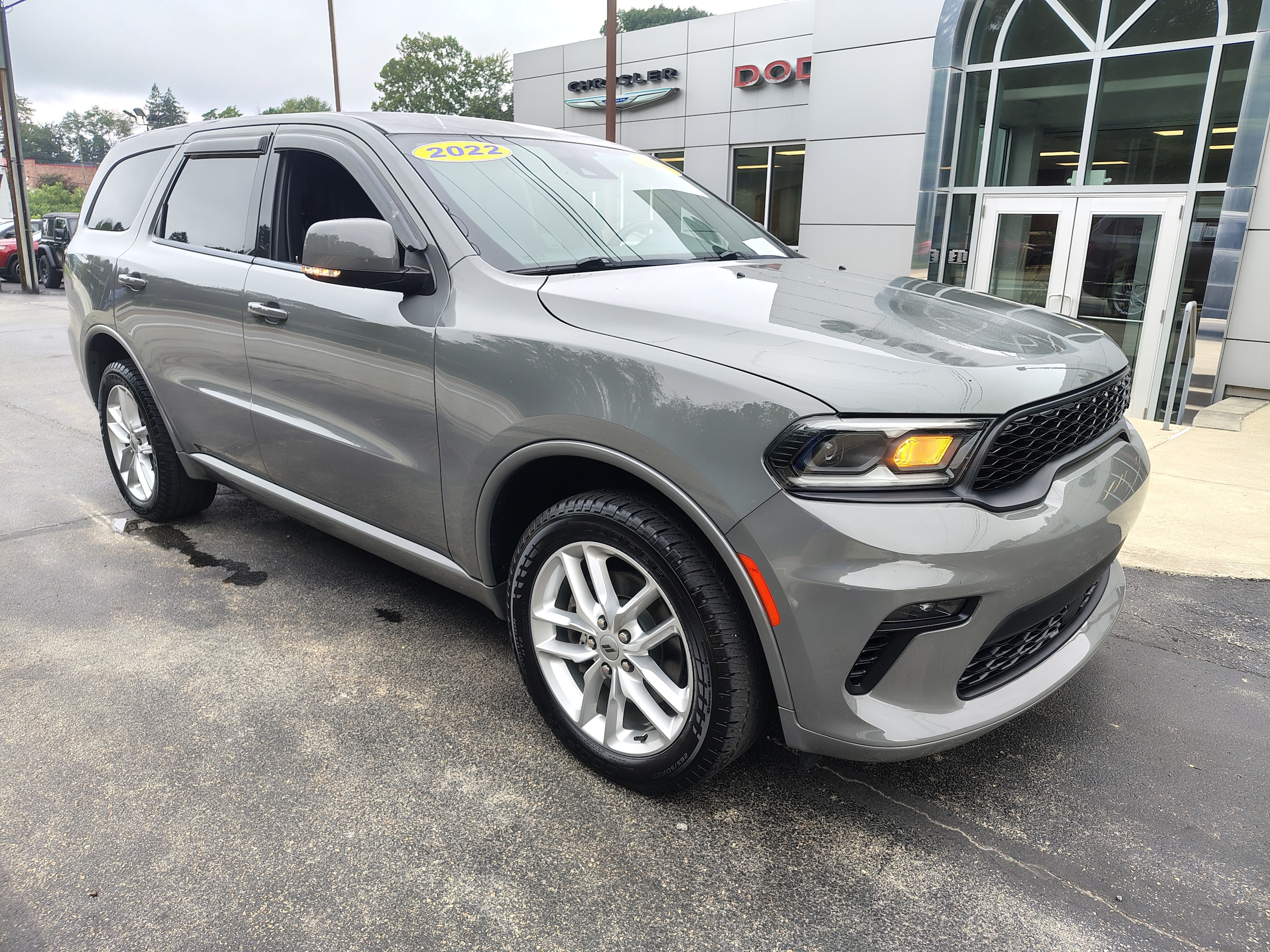2022 Dodge Durango GT Plus Destroyer Gray Clearcoat at Solomon CJD Carmichaels