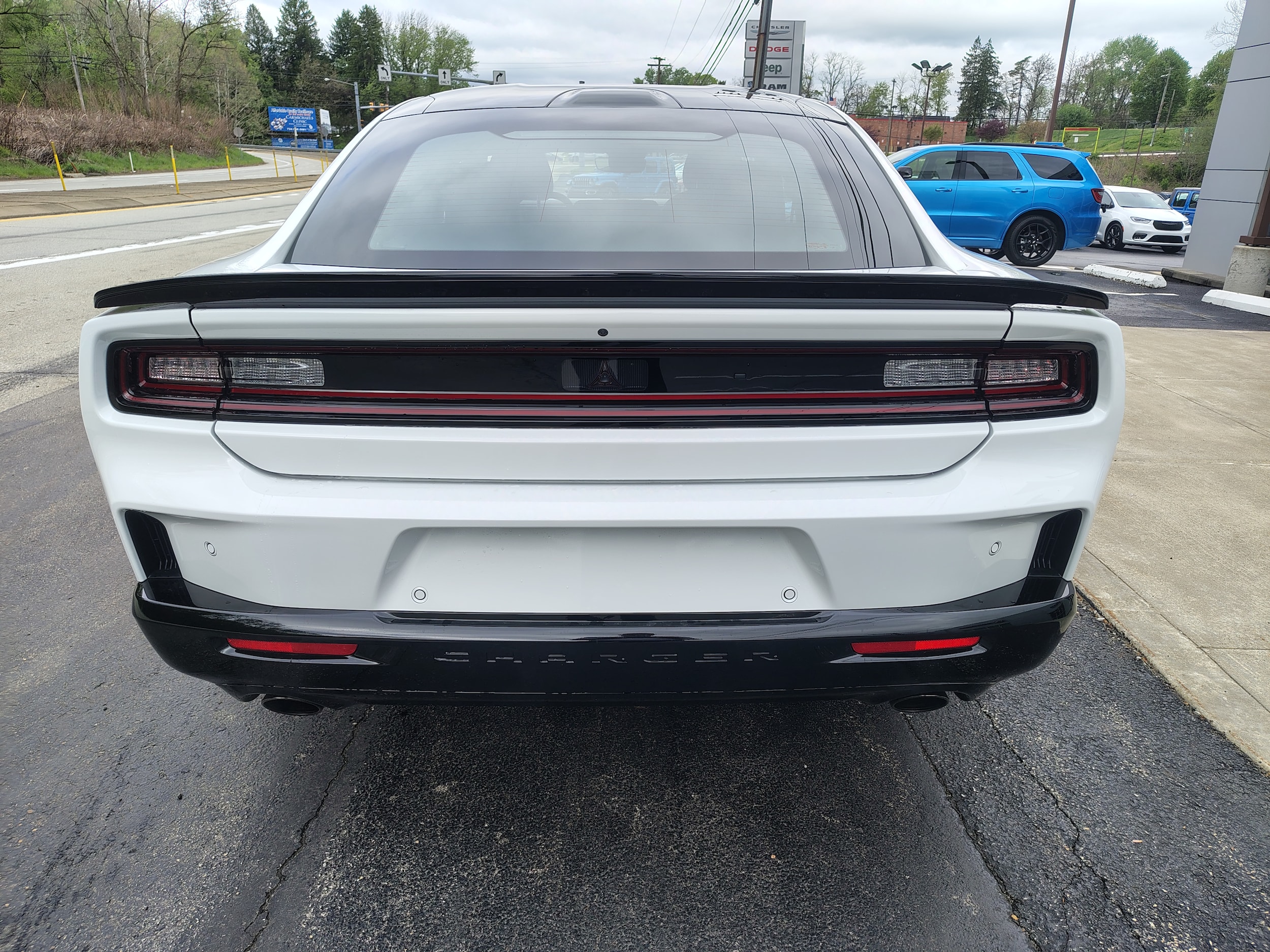 2026 Dodge Charger SCAT PACK 4-DOOR AWD White Knuckle at Solomon CJD Brownsville