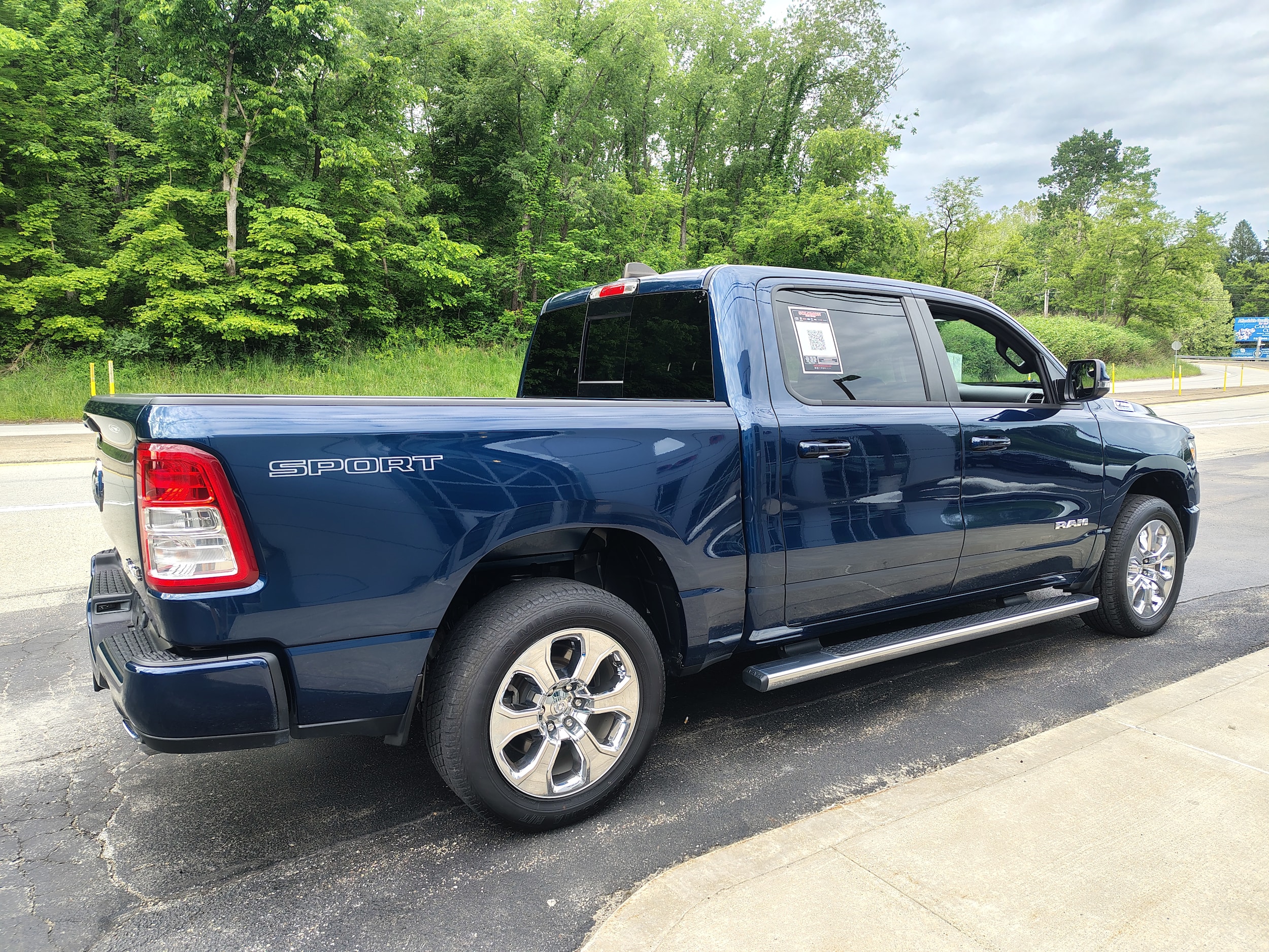 2023 Ram 1500 Big Horn Patriot Blue Pearlcoat at Solomon CJD Brownsville