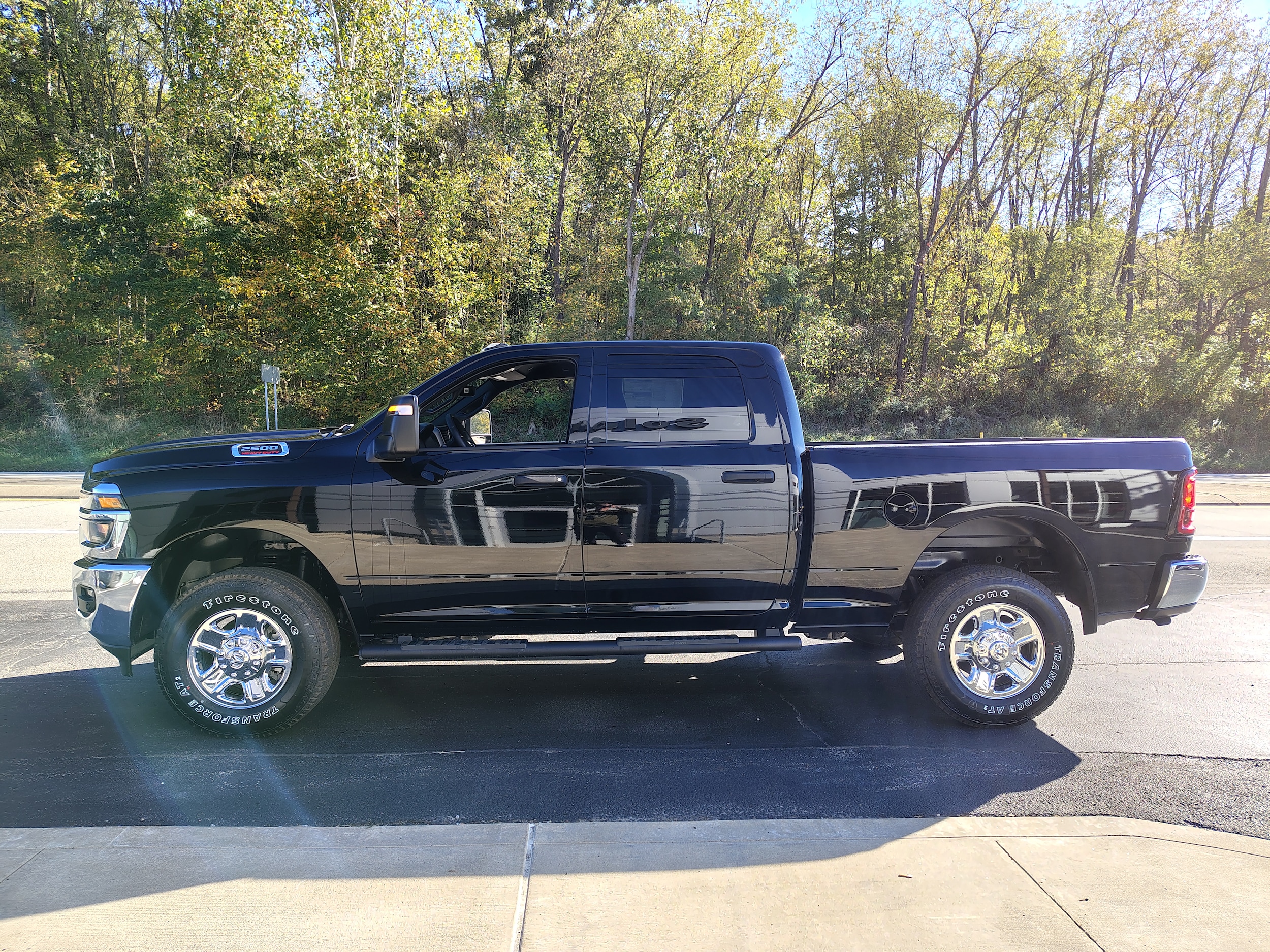 2026 Ram 2500 TRADESMAN CREW CAB 4X4 6'4 BOX Diamond Black Crystal Pearlcoat at Solomon CJD Carmichaels