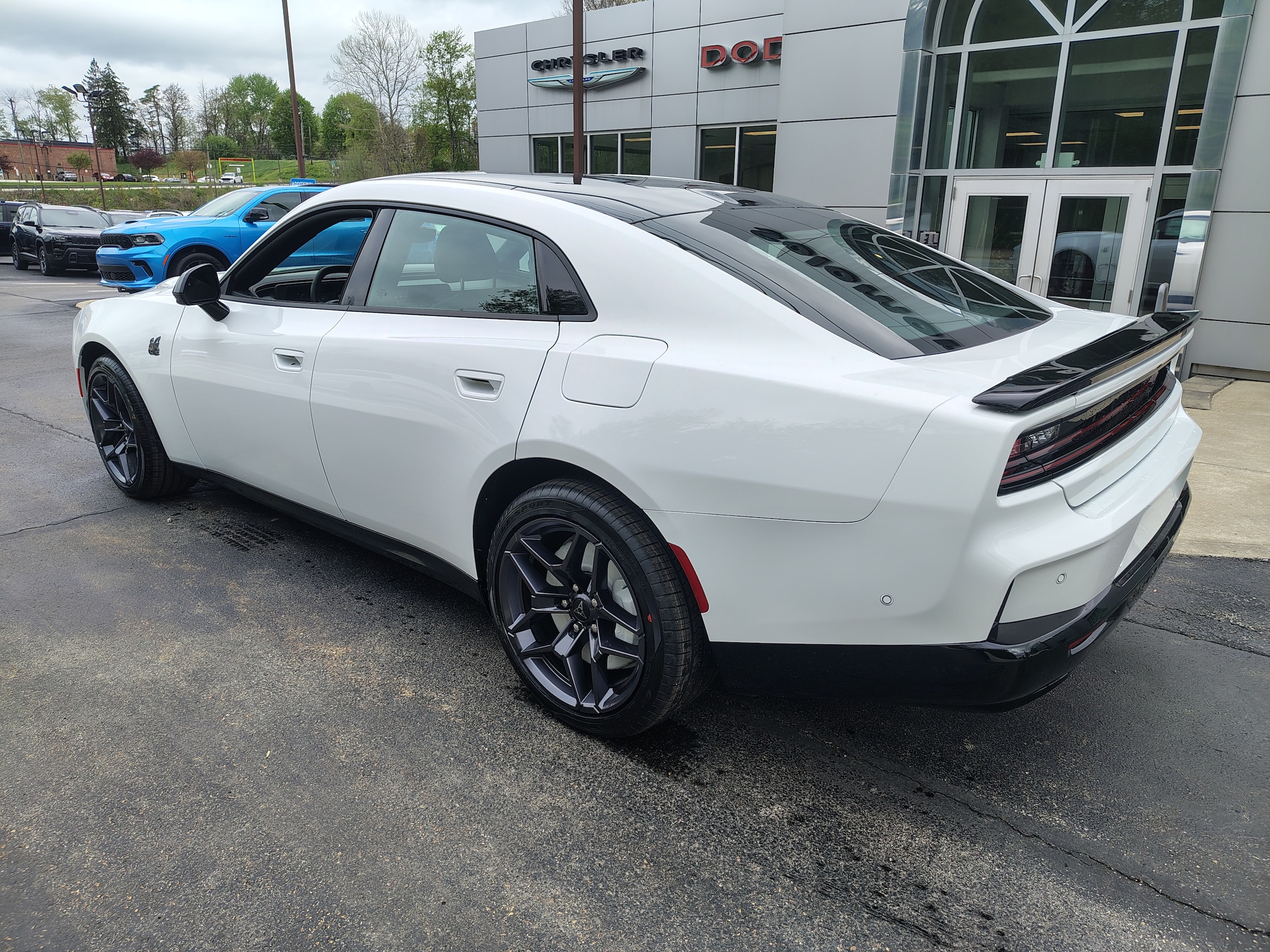 2026 Dodge Charger SCAT PACK 4-DOOR AWD White Knuckle at Solomon CJD Brownsville