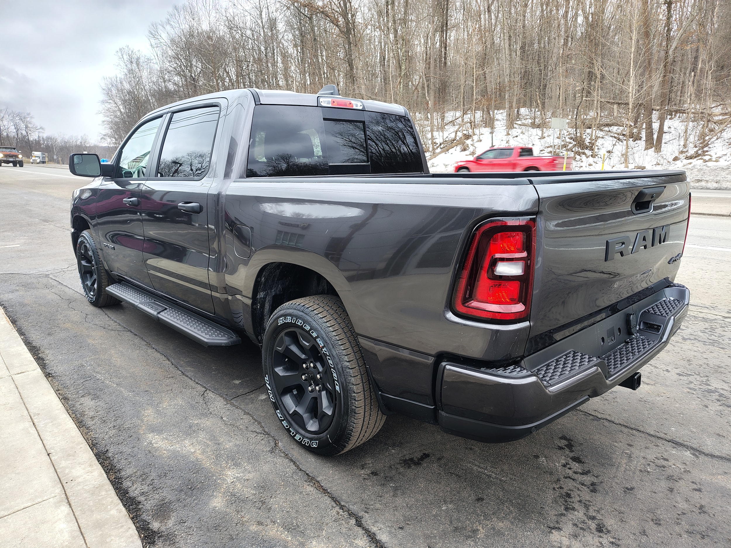 2026 Ram 1500 EXPRESS CREW CAB 4X4 5'7 BOX Granite Crystal at Solomon CJD Carmichaels