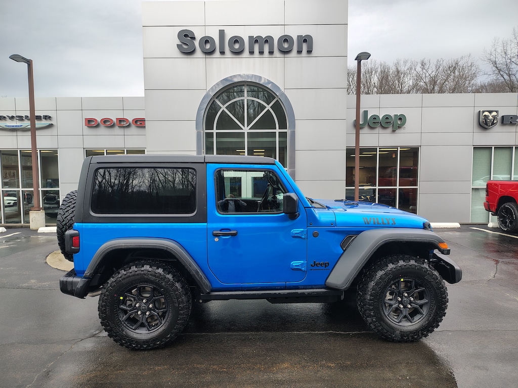 New 2026 Jeep Wrangler 2-DOOR WILLYS Sport Utility