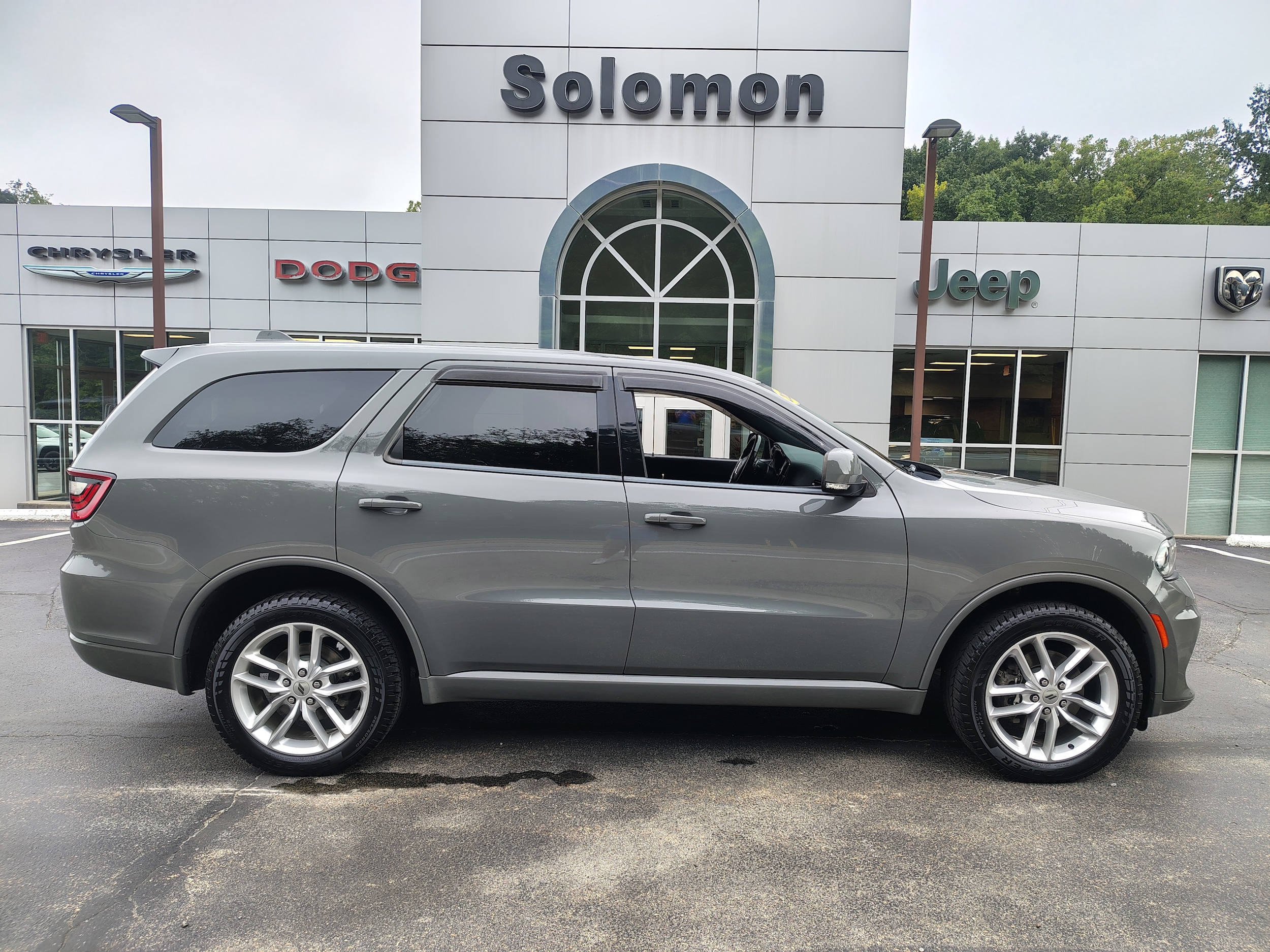 2022 Dodge Durango GT Plus Destroyer Gray Clearcoat at Solomon CJD Carmichaels
