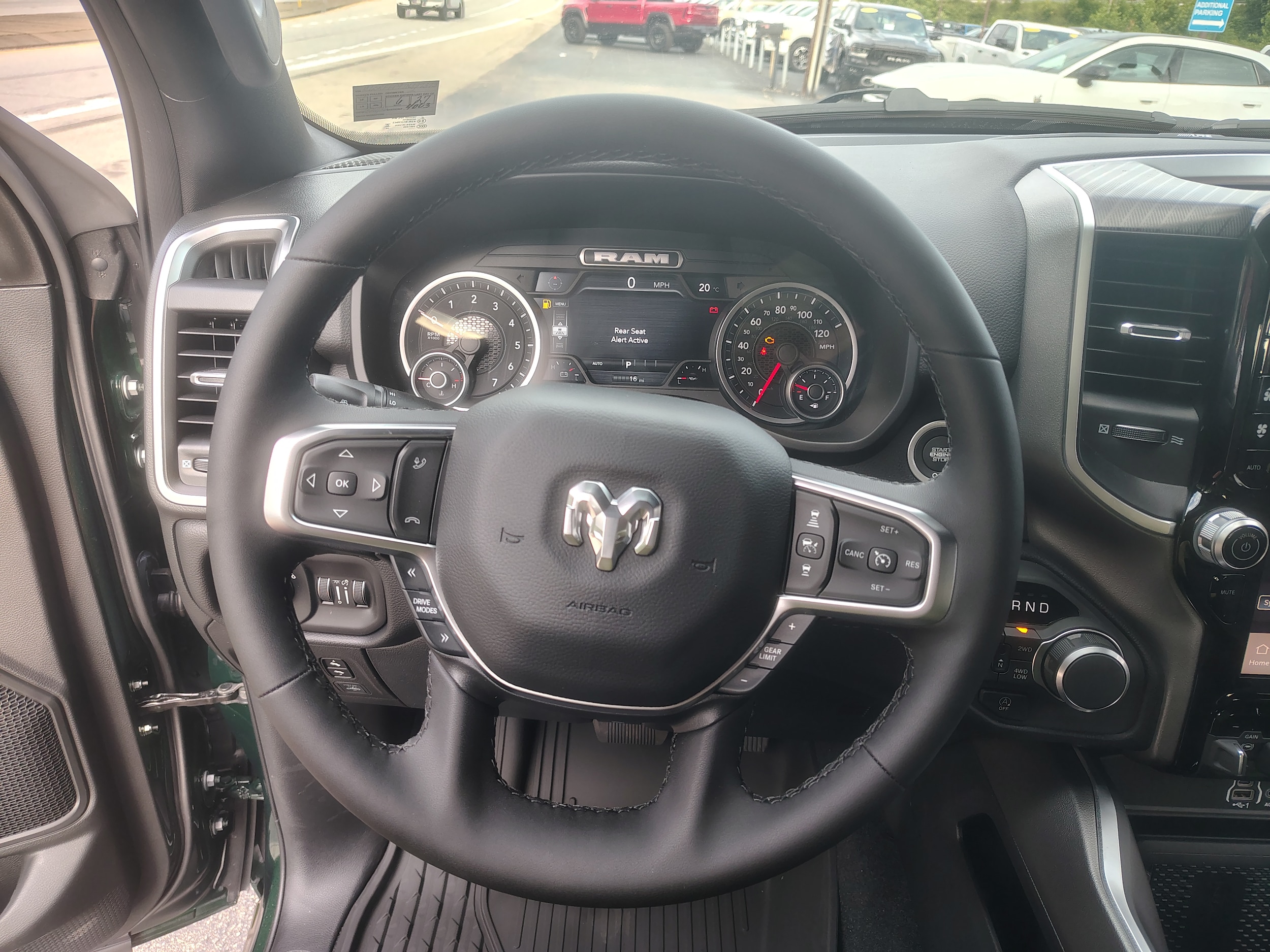 2026 Ram 1500 BIG HORN CREW CAB 4X4 5'7 BOX Serrano Green at Solomon CJD Carmichaels